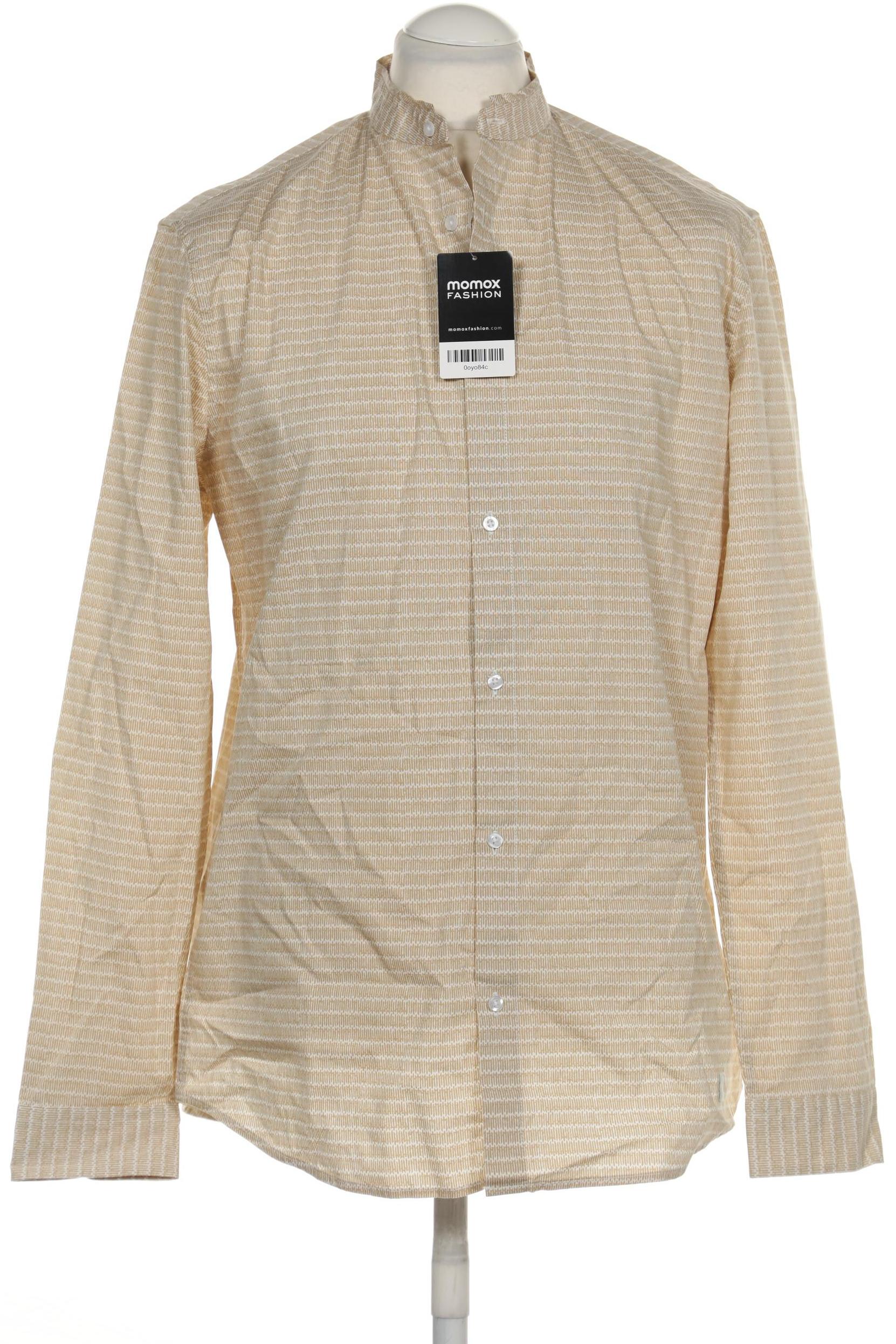 

Nowadays Herren Hemd, beige, Gr. 52