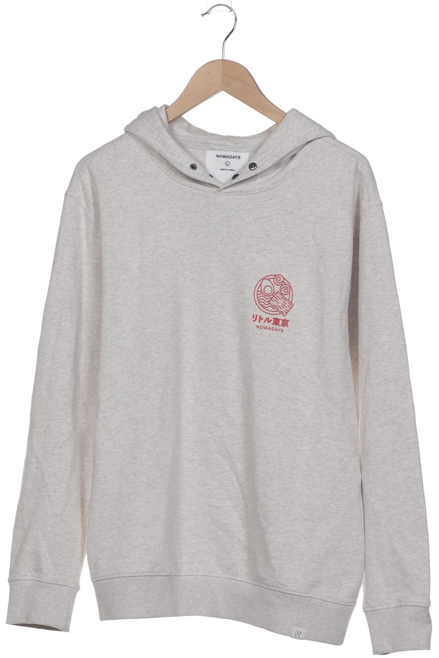 

Nowadays Herren Kapuzenpullover, grau, Gr. 52