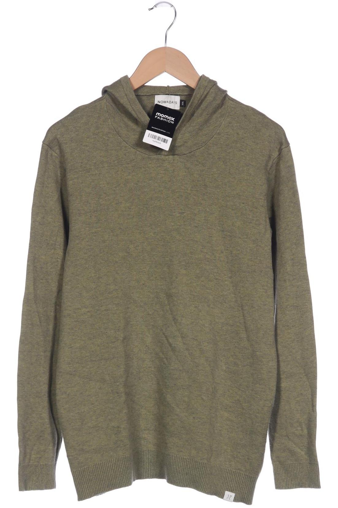 

Nowadays Herren Kapuzenpullover, grün, Gr. 56