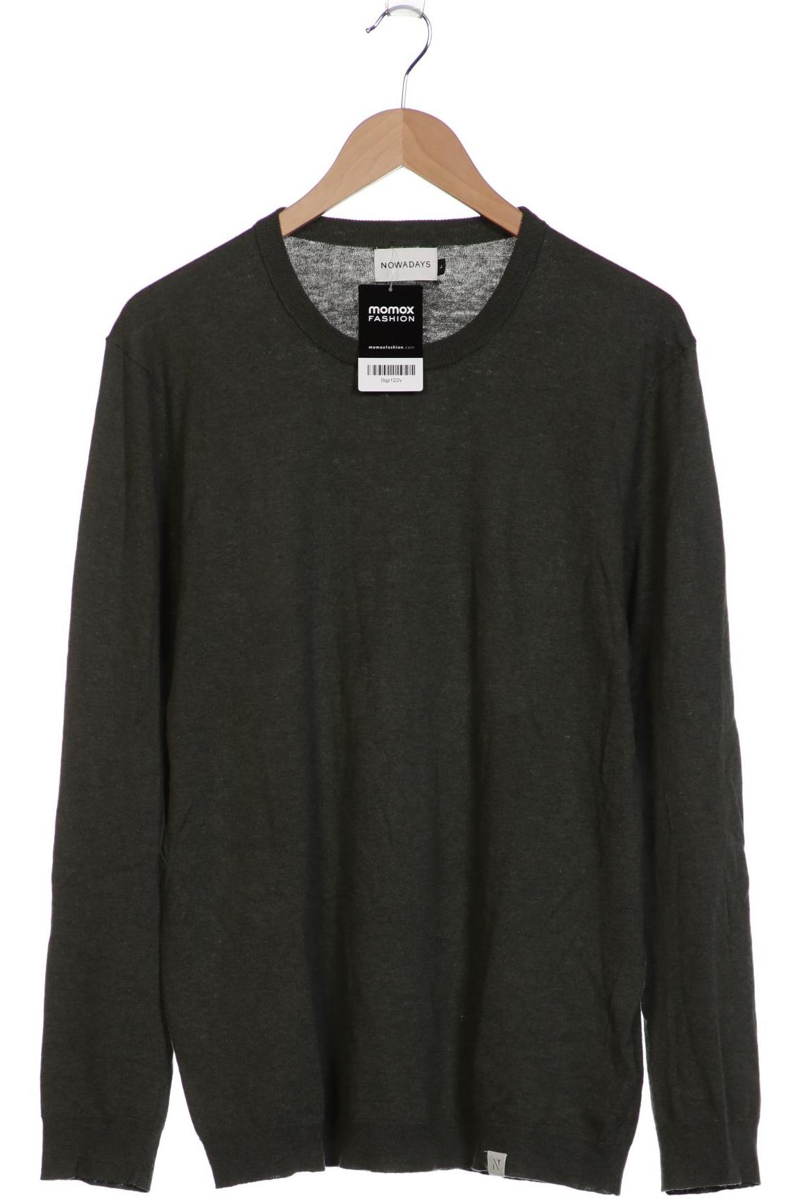

Nowadays Herren Pullover, grün, Gr. 52