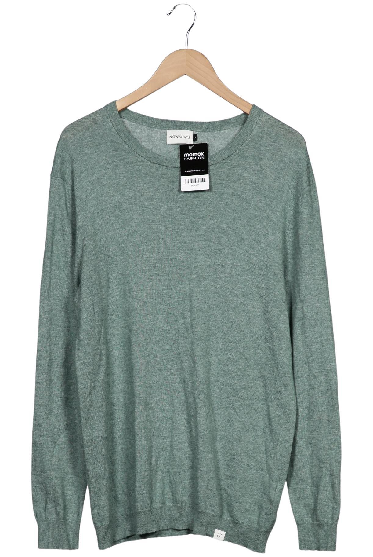 

Nowadays Herren Pullover, hellgrün, Gr. 52