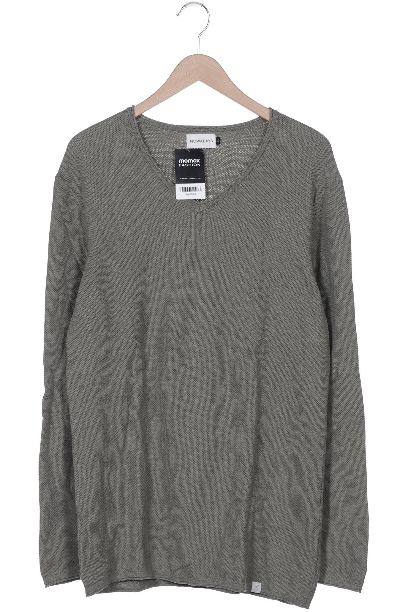 

Nowadays Herren Pullover, grün, Gr. 54