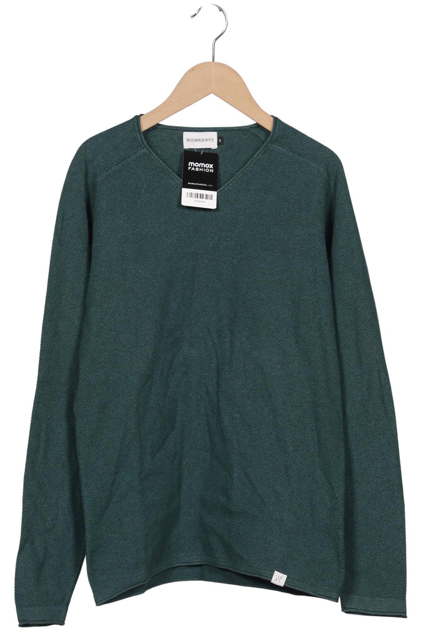 

Nowadays Herren Pullover, türkis, Gr. 48
