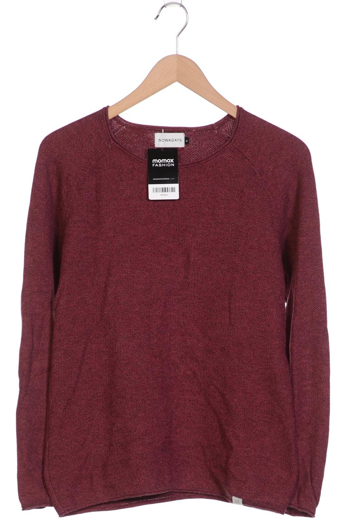 

Nowadays Herren Pullover, bordeaux, Gr. 48