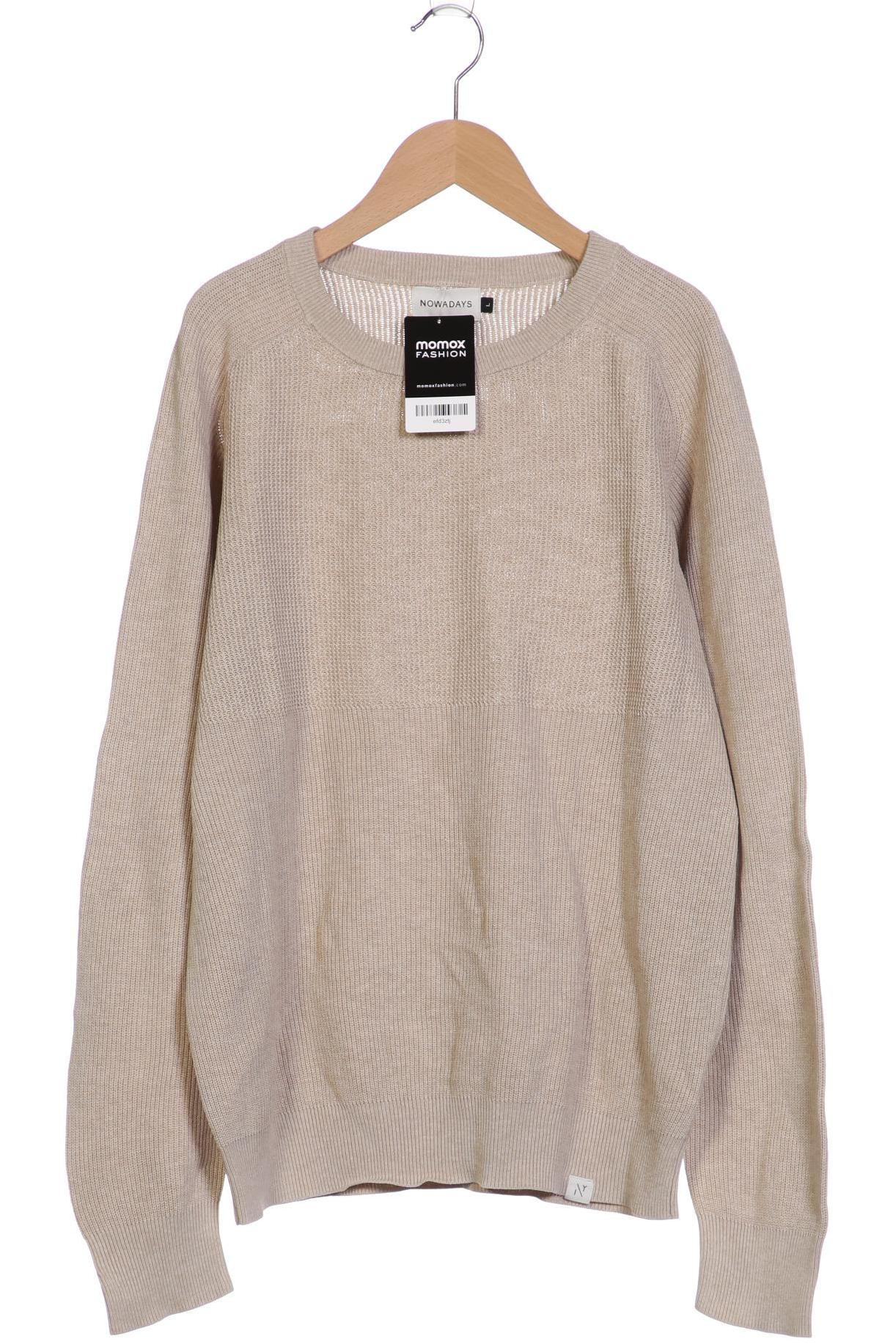 

Nowadays Herren Pullover, beige, Gr. 52