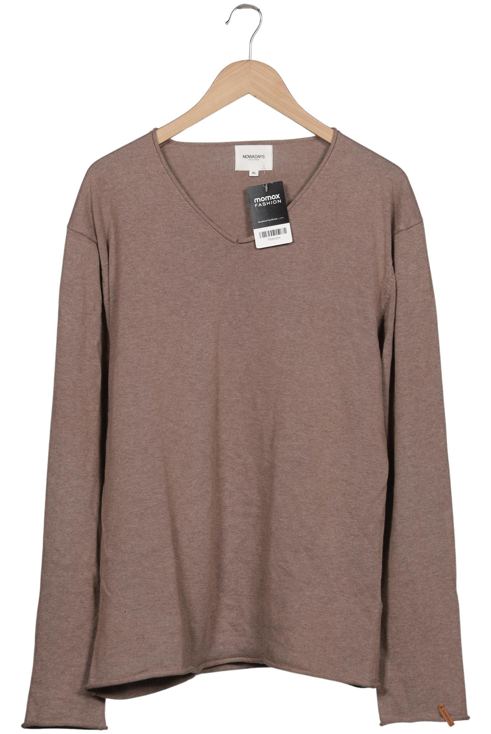 

Nowadays Herren Pullover, braun, Gr. 54