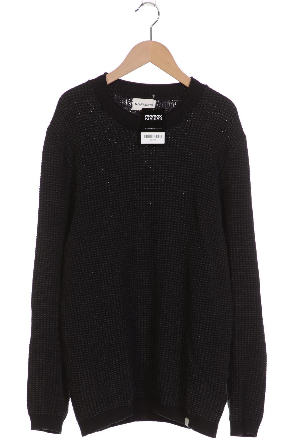 

Nowadays Herren Pullover, schwarz, Gr. 48