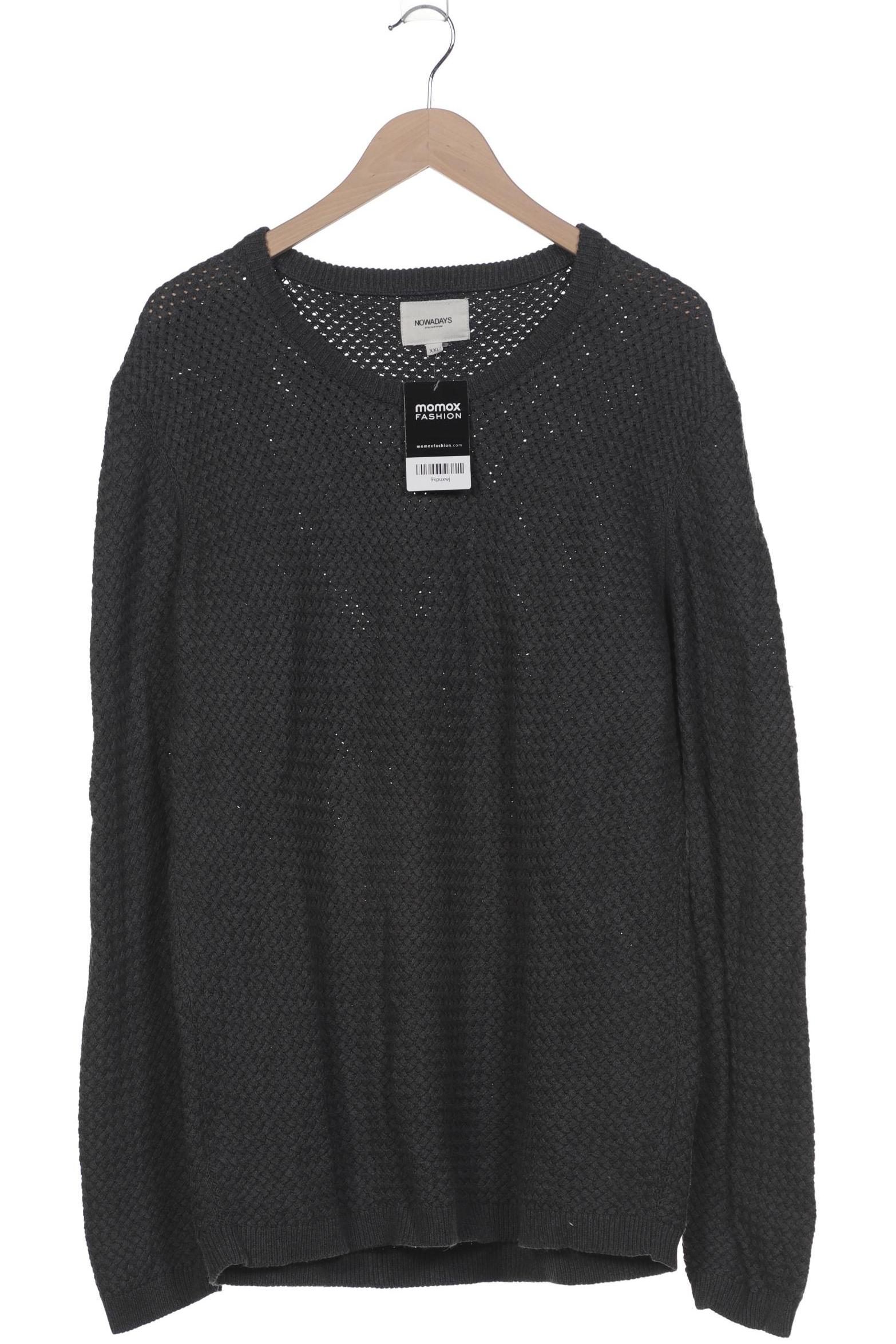 

Nowadays Herren Pullover, grau, Gr. 56