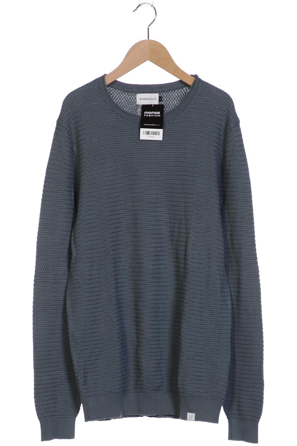 

Nowadays Herren Pullover, türkis