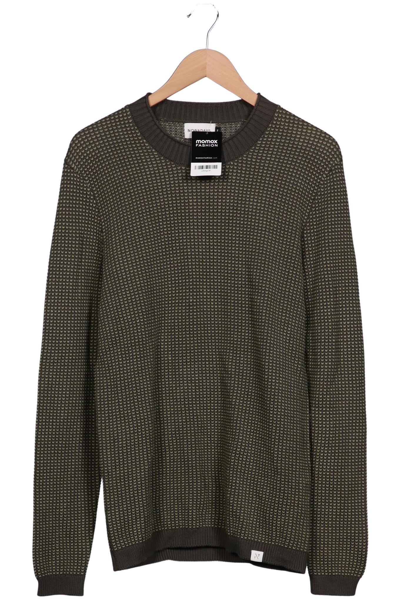 

Nowadays Herren Pullover, grün, Gr. 48