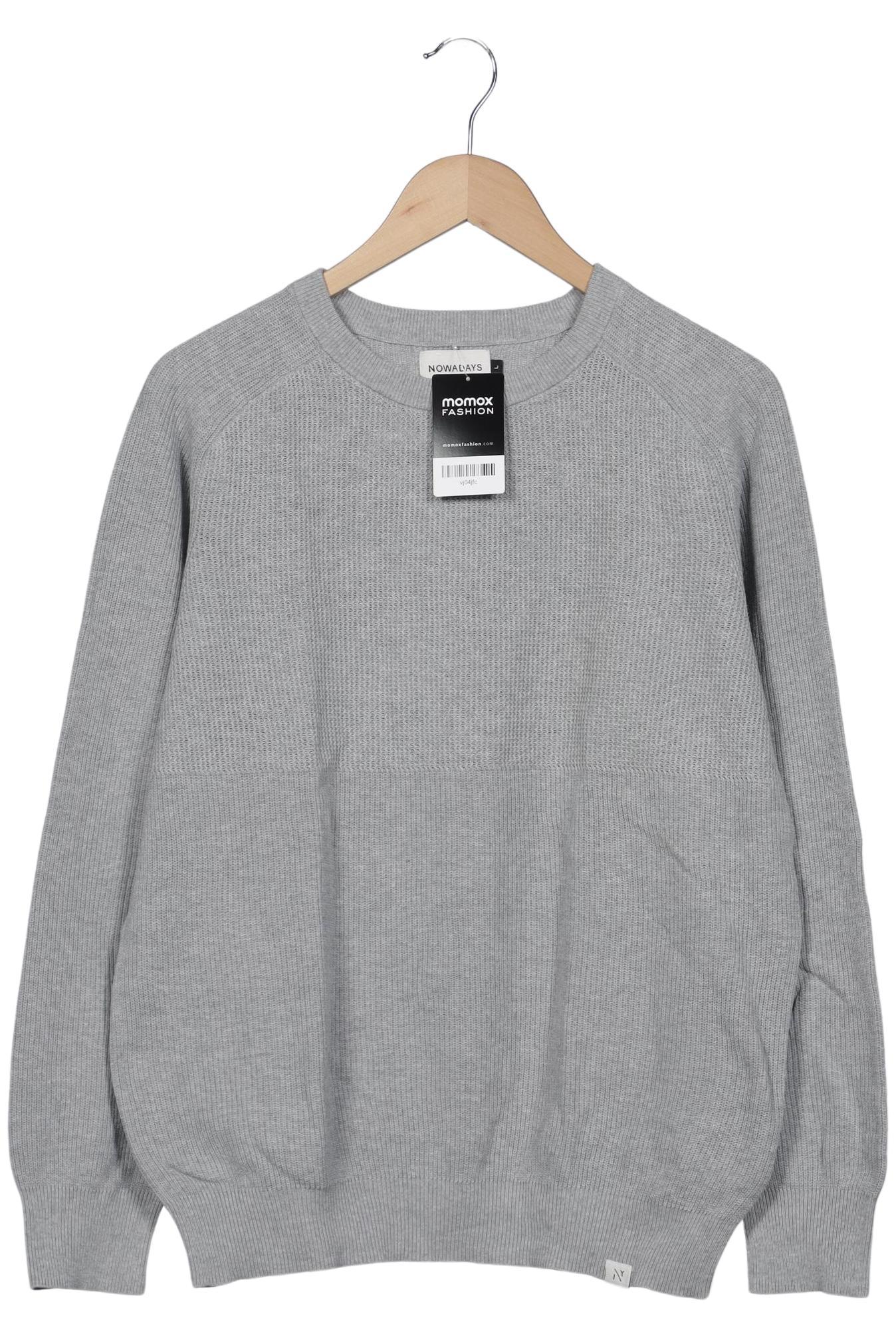 

Nowadays Herren Pullover, grau, Gr. 52