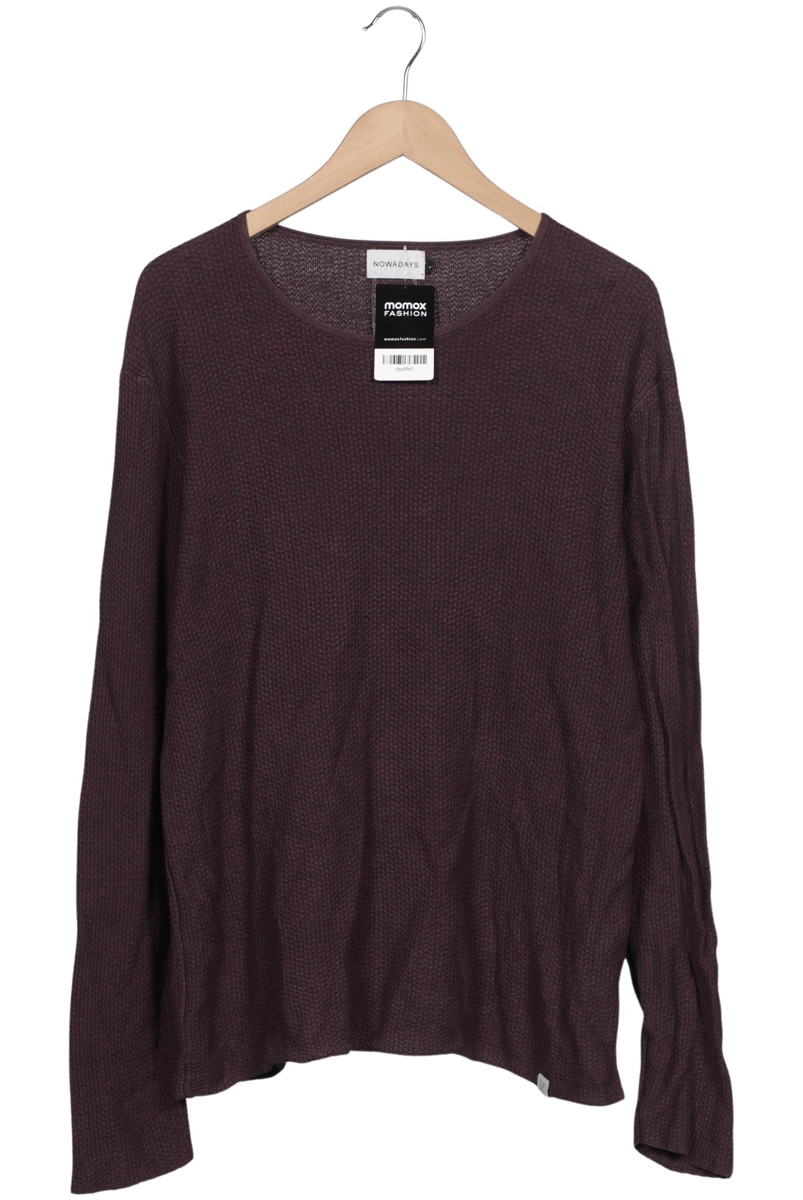 Thumbnail - Nowadays Herren Pullover, bordeaux, Gr. 52