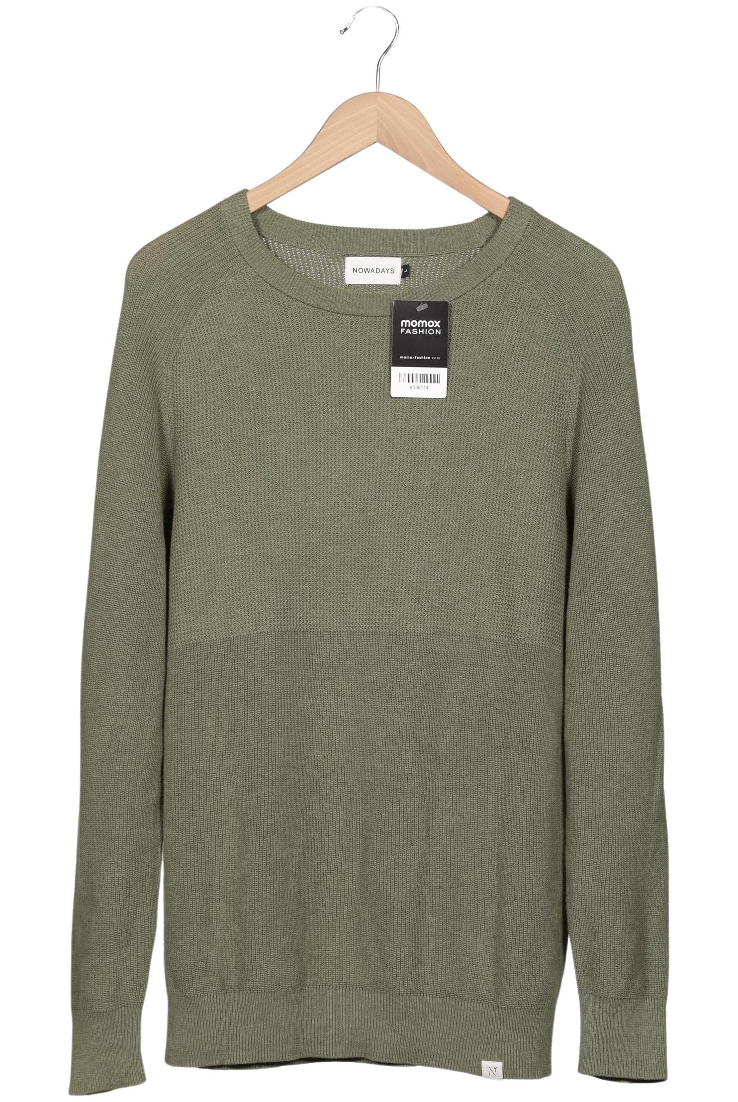 

Nowadays Herren Pullover, grün, Gr. 52