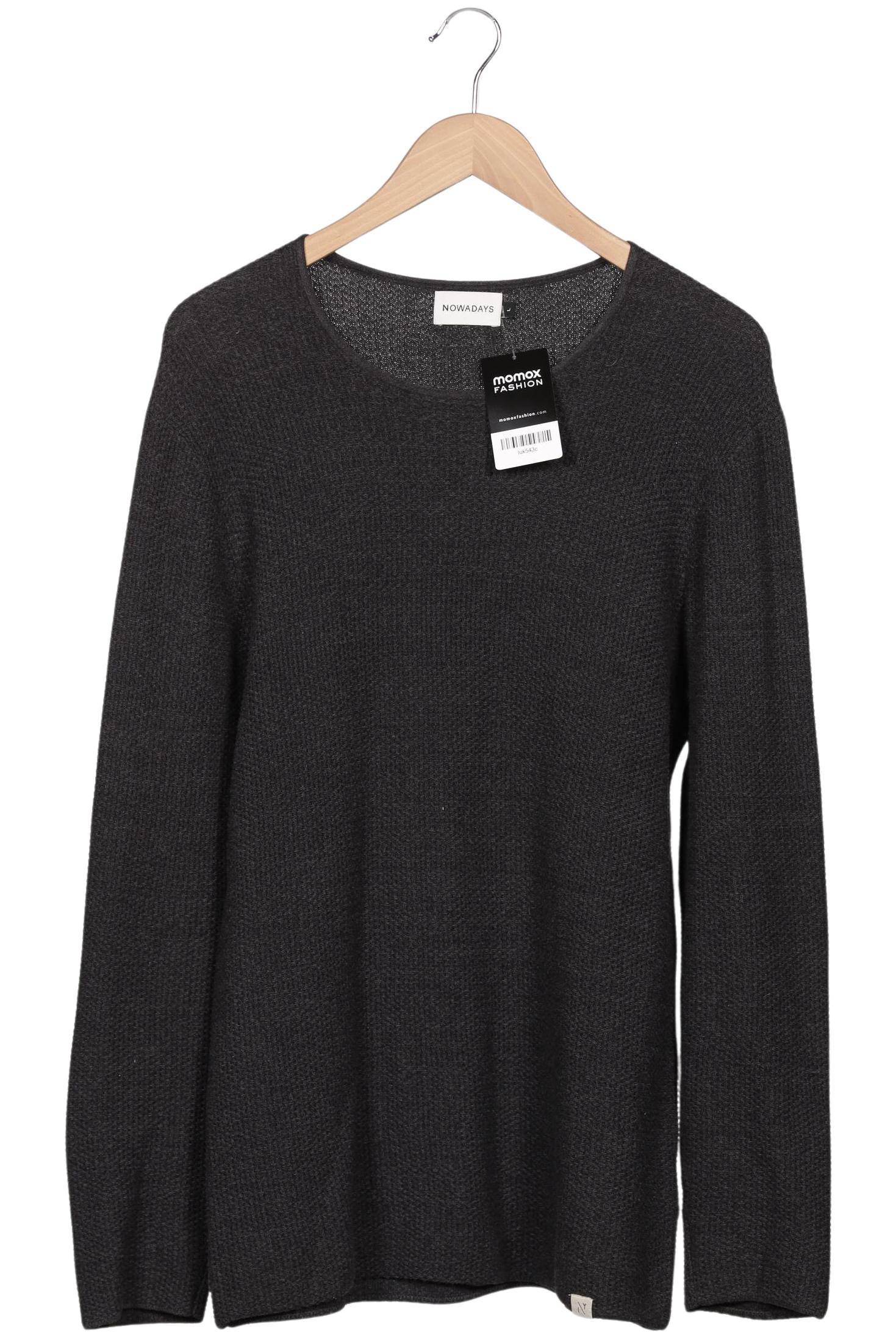 

Nowadays Herren Pullover, grau, Gr. 52