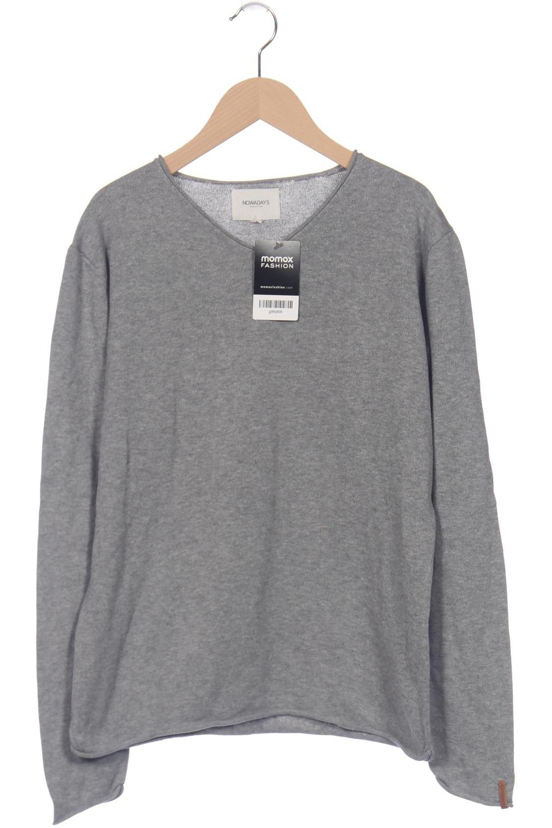 

Nowadays Herren Pullover, grau, Gr. 48
