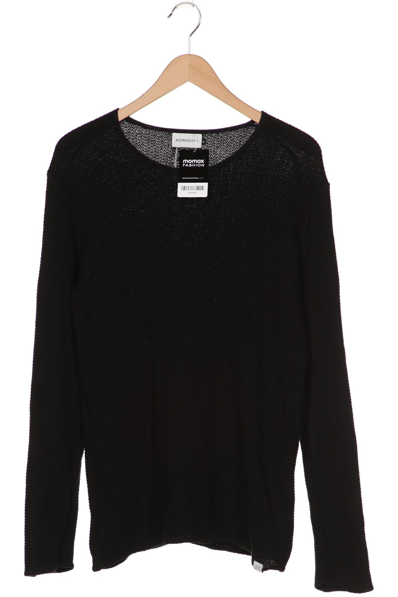 

Nowadays Herren Pullover, schwarz, Gr. 48