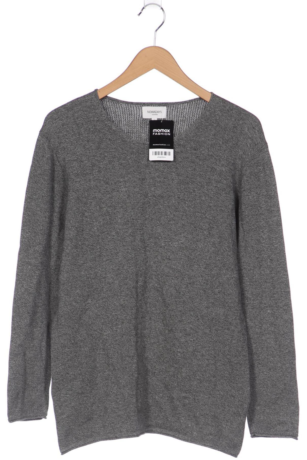 

Nowadays Herren Pullover, grau, Gr. 52