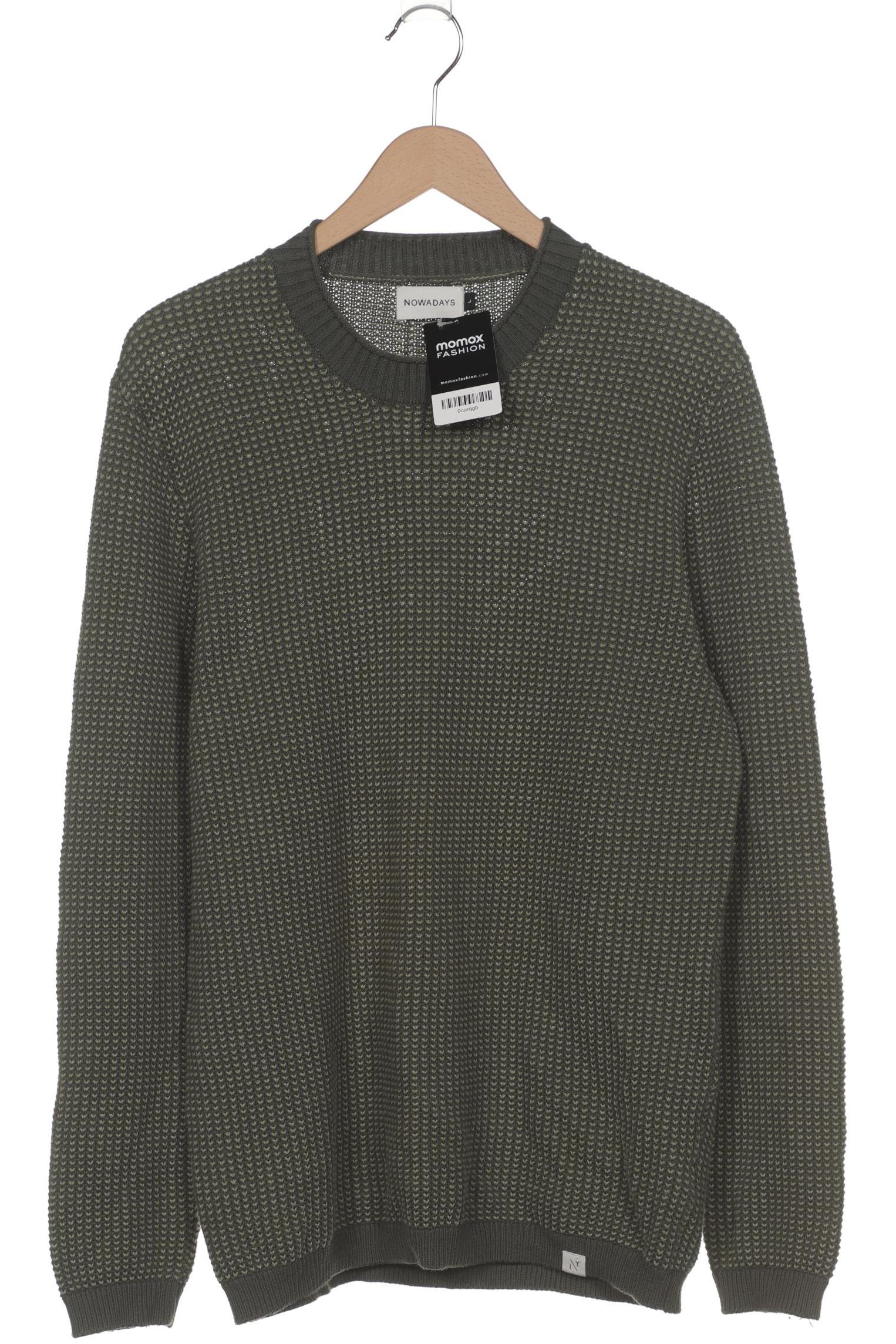 

Nowadays Herren Pullover, grün, Gr. 52