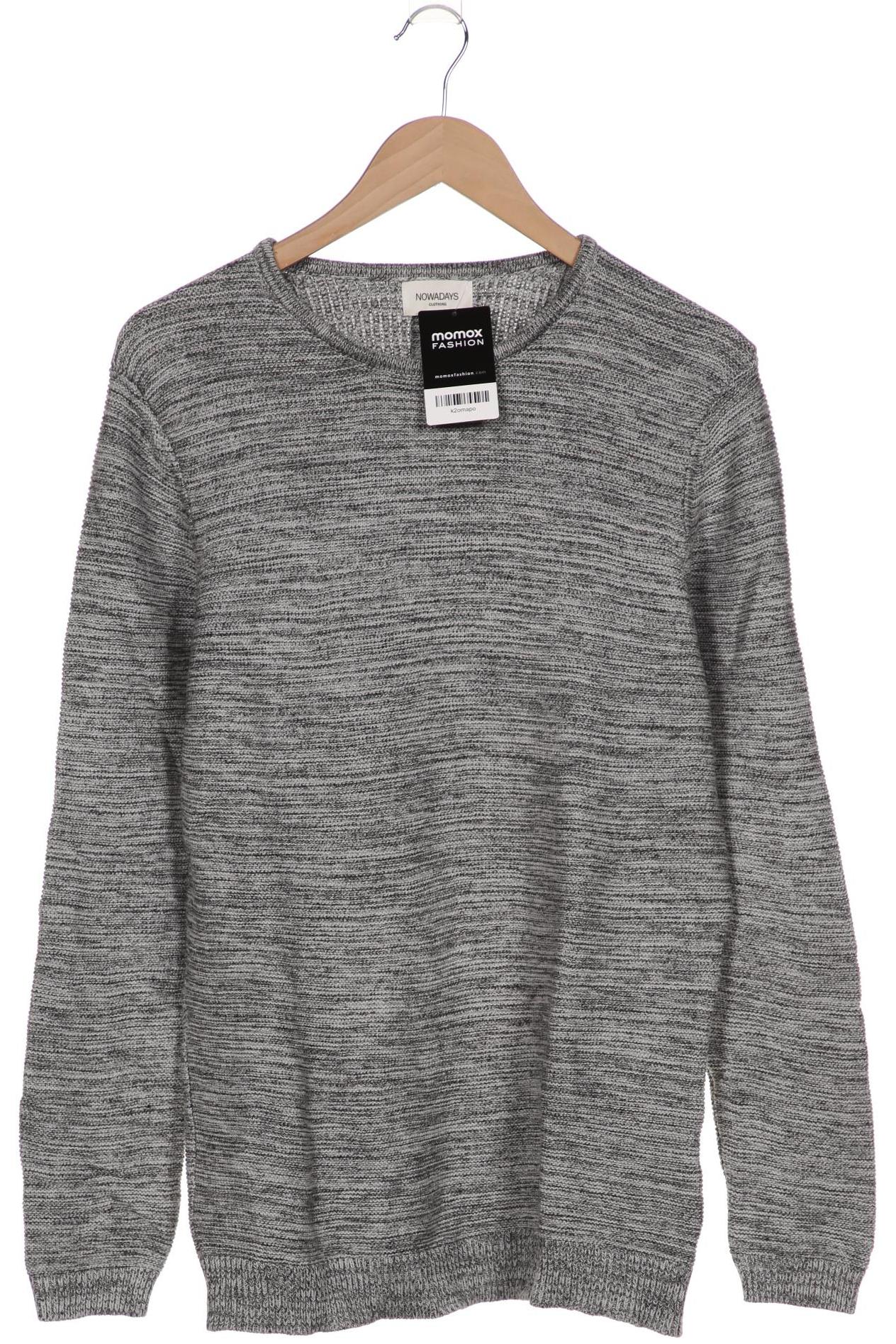 

Nowadays Herren Pullover, grau, Gr. 52