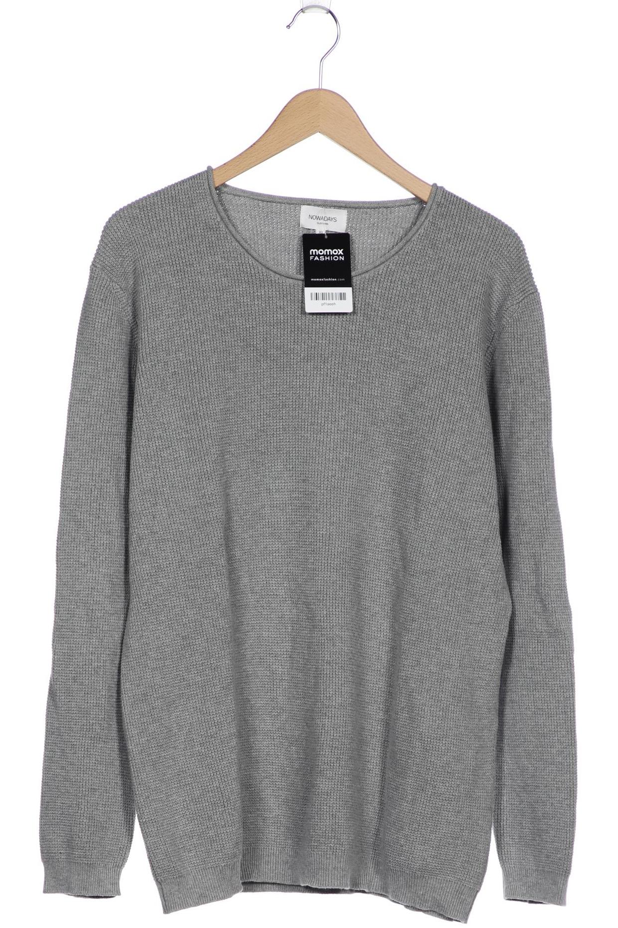 

Nowadays Herren Pullover, grau, Gr. 54