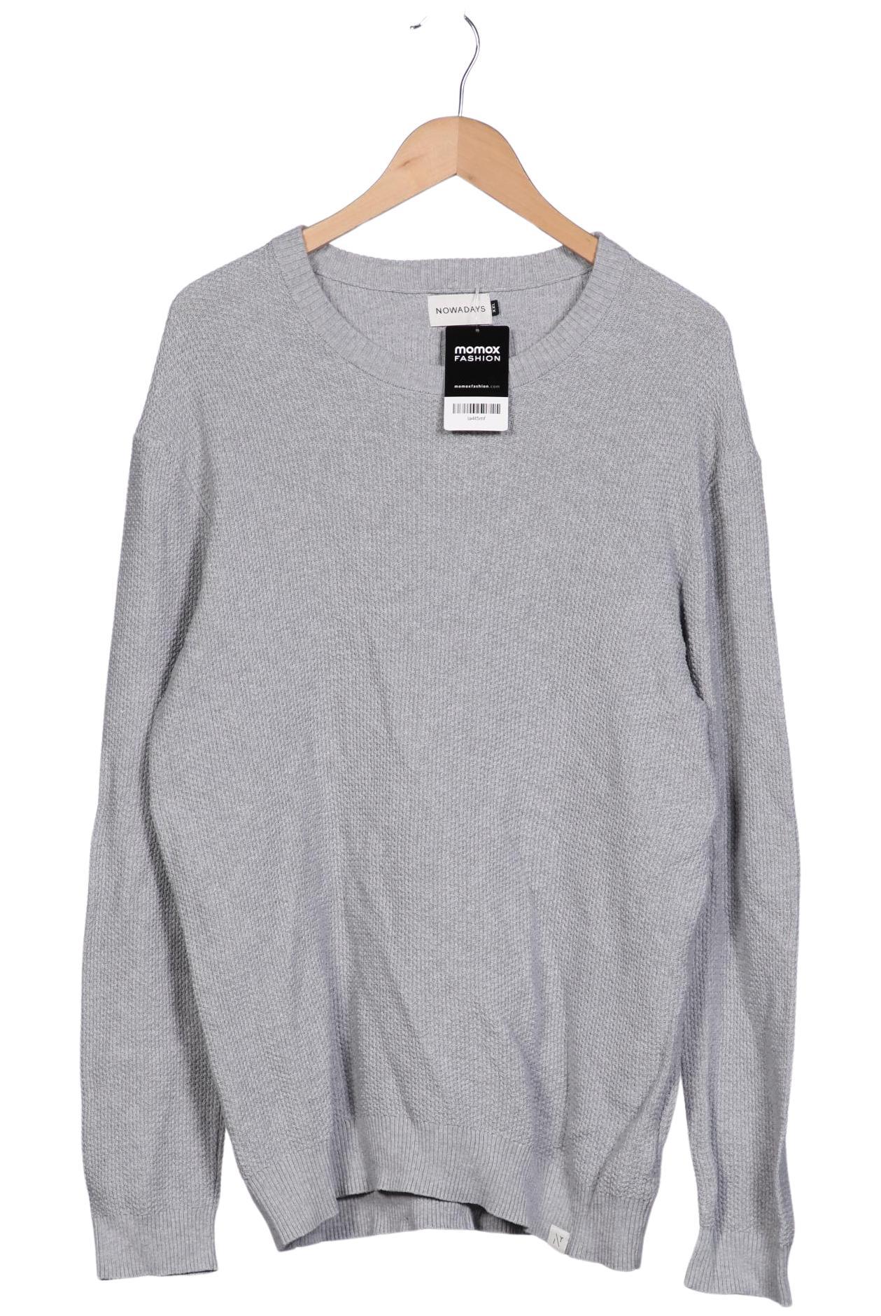 

Nowadays Herren Pullover, grau, Gr. 56