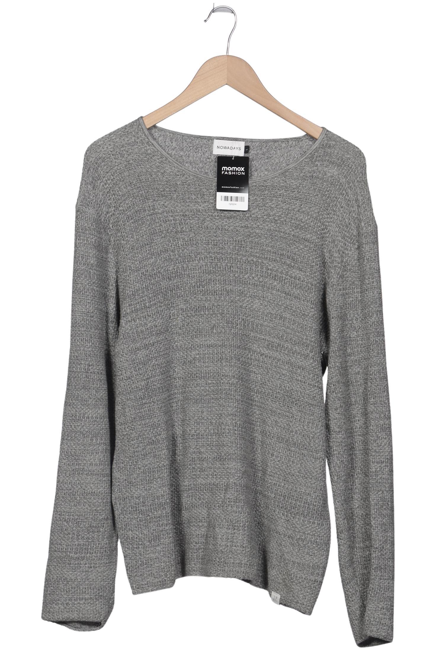 

Nowadays Herren Pullover, grau, Gr. 52