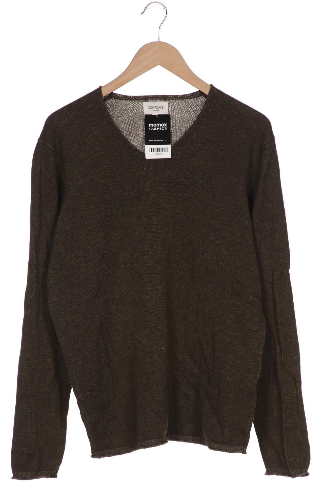 

Nowadays Herren Pullover, grün, Gr. 52
