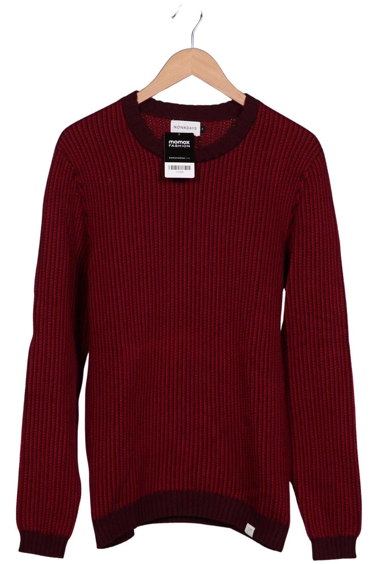 

Nowadays Herren Pullover, rot, Gr. 48