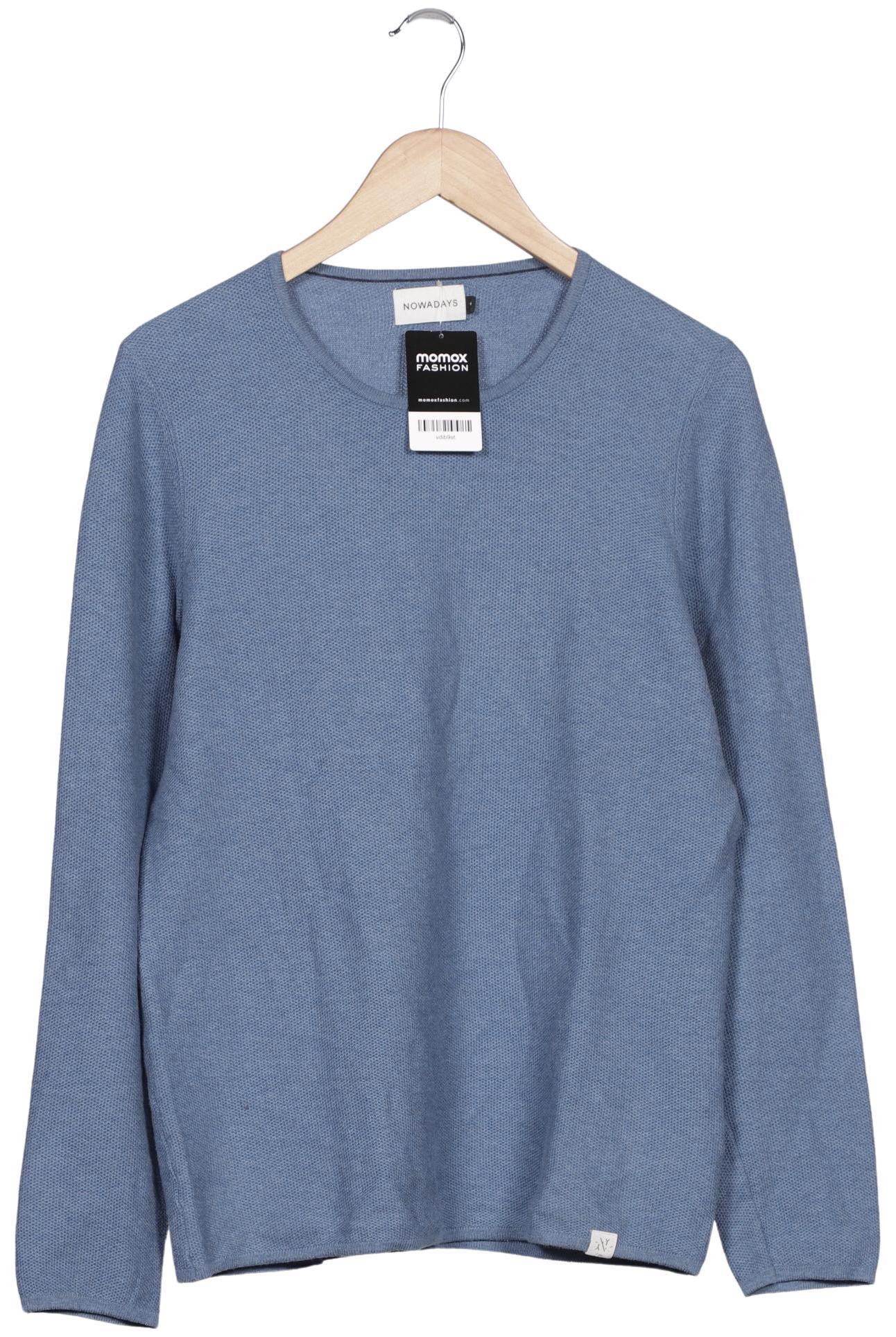 

Nowadays Herren Pullover, blau, Gr. 46