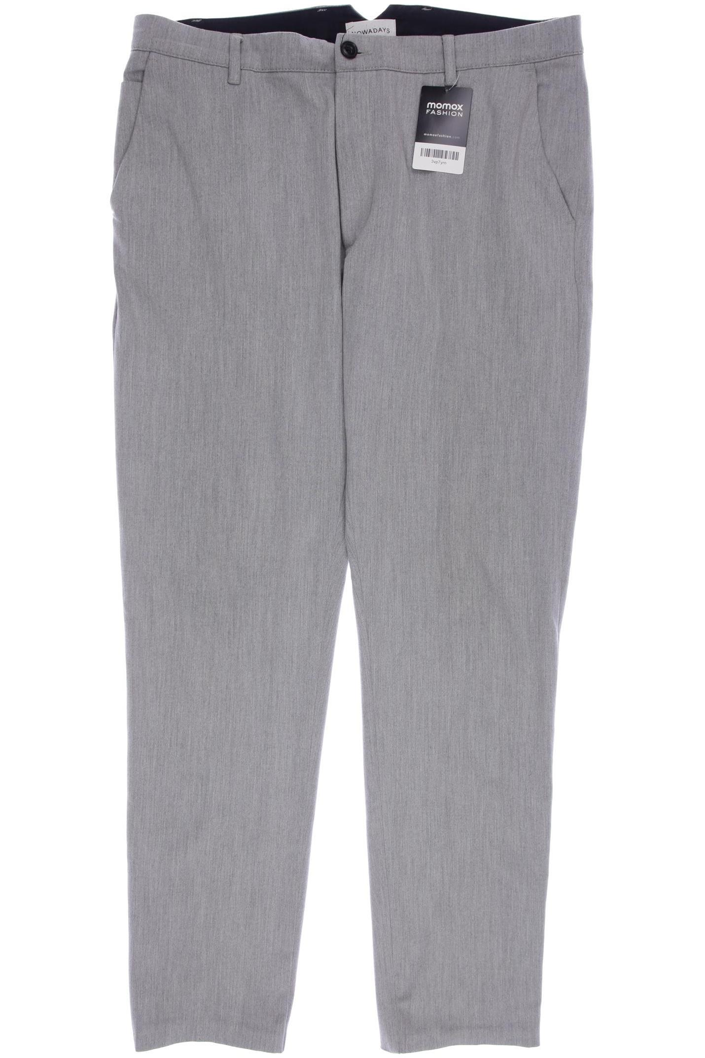 

Nowadays Herren Stoffhose, grau, Gr. 52
