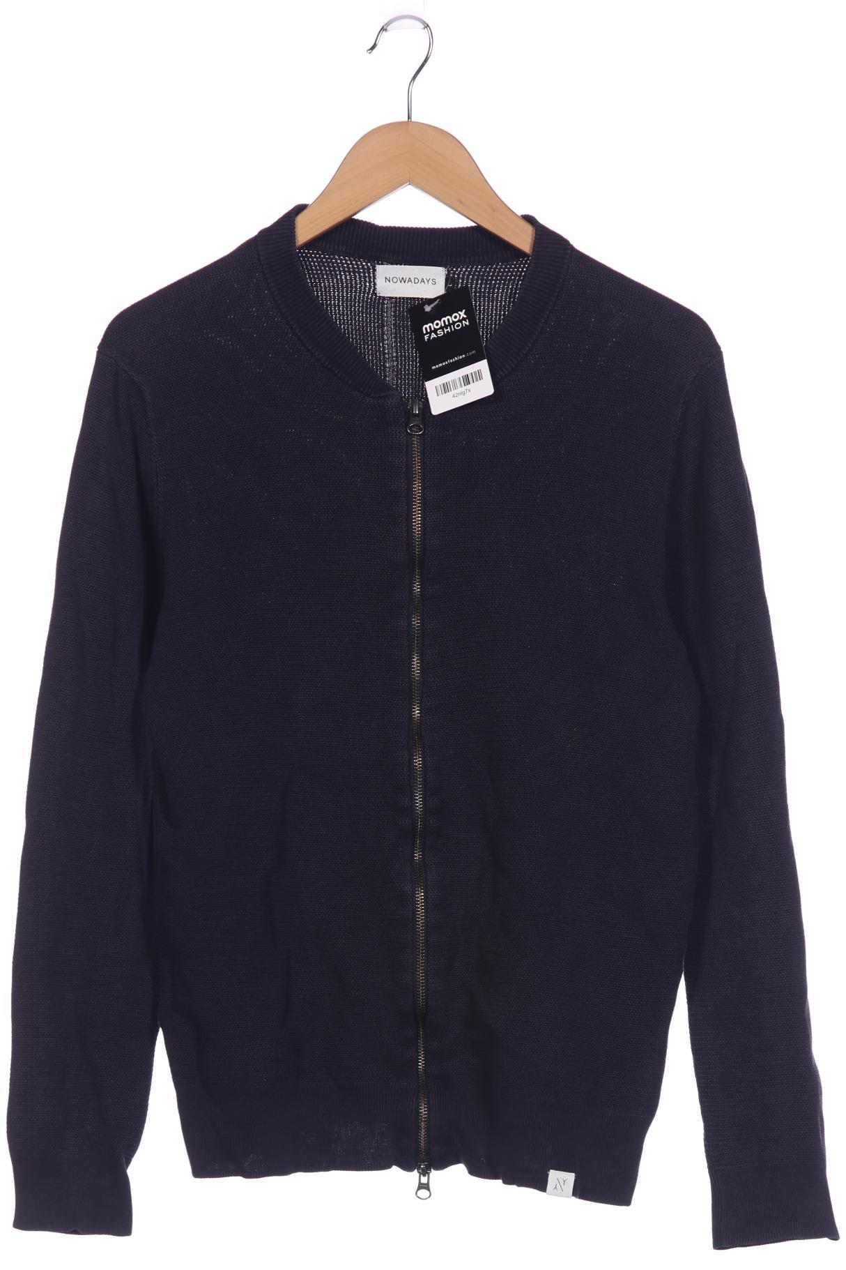 

Nowadays Herren Strickjacke, marineblau, Gr. 52