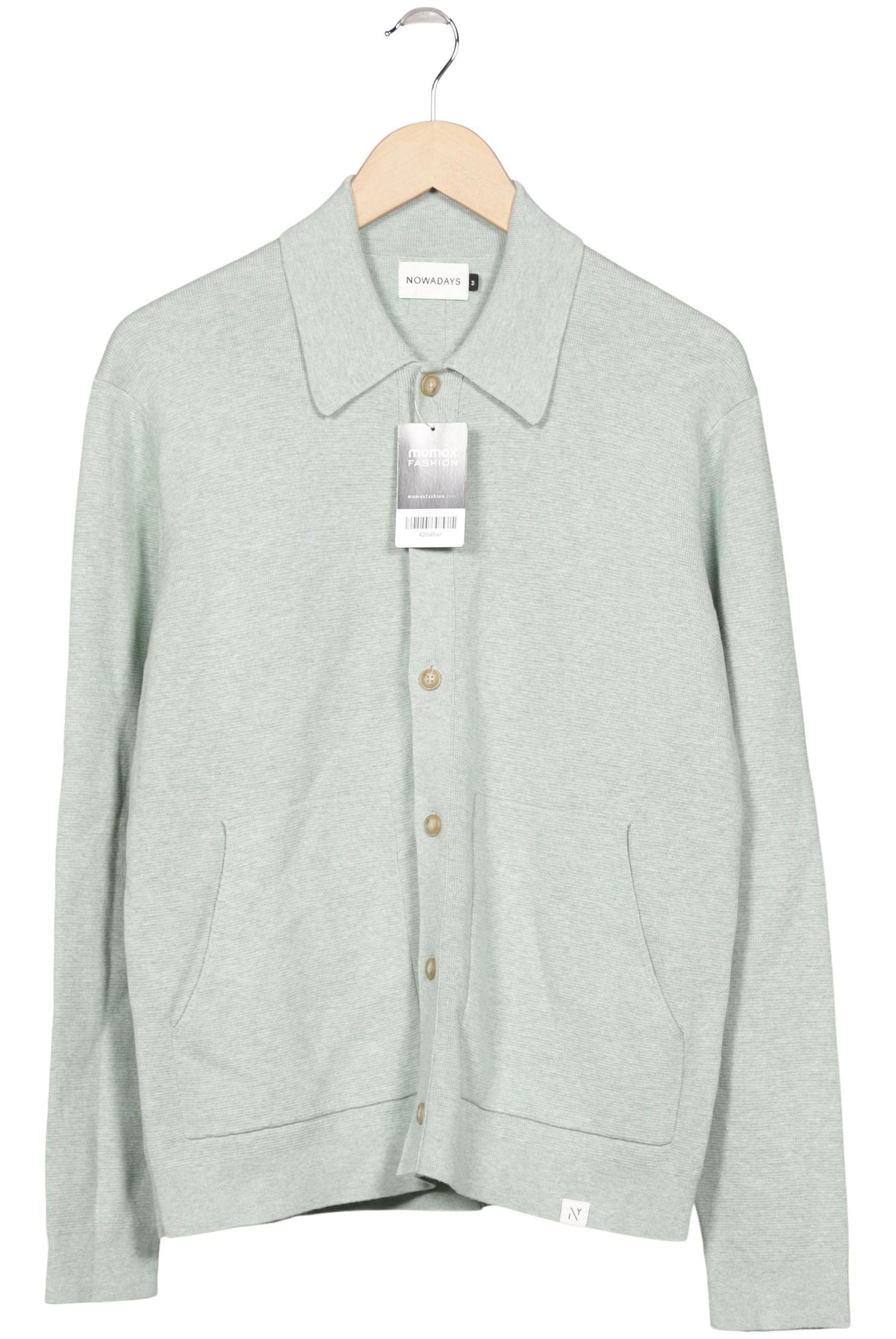 Thumbnail - Nowadays Herren Strickjacke, hellgrün, Gr. 48