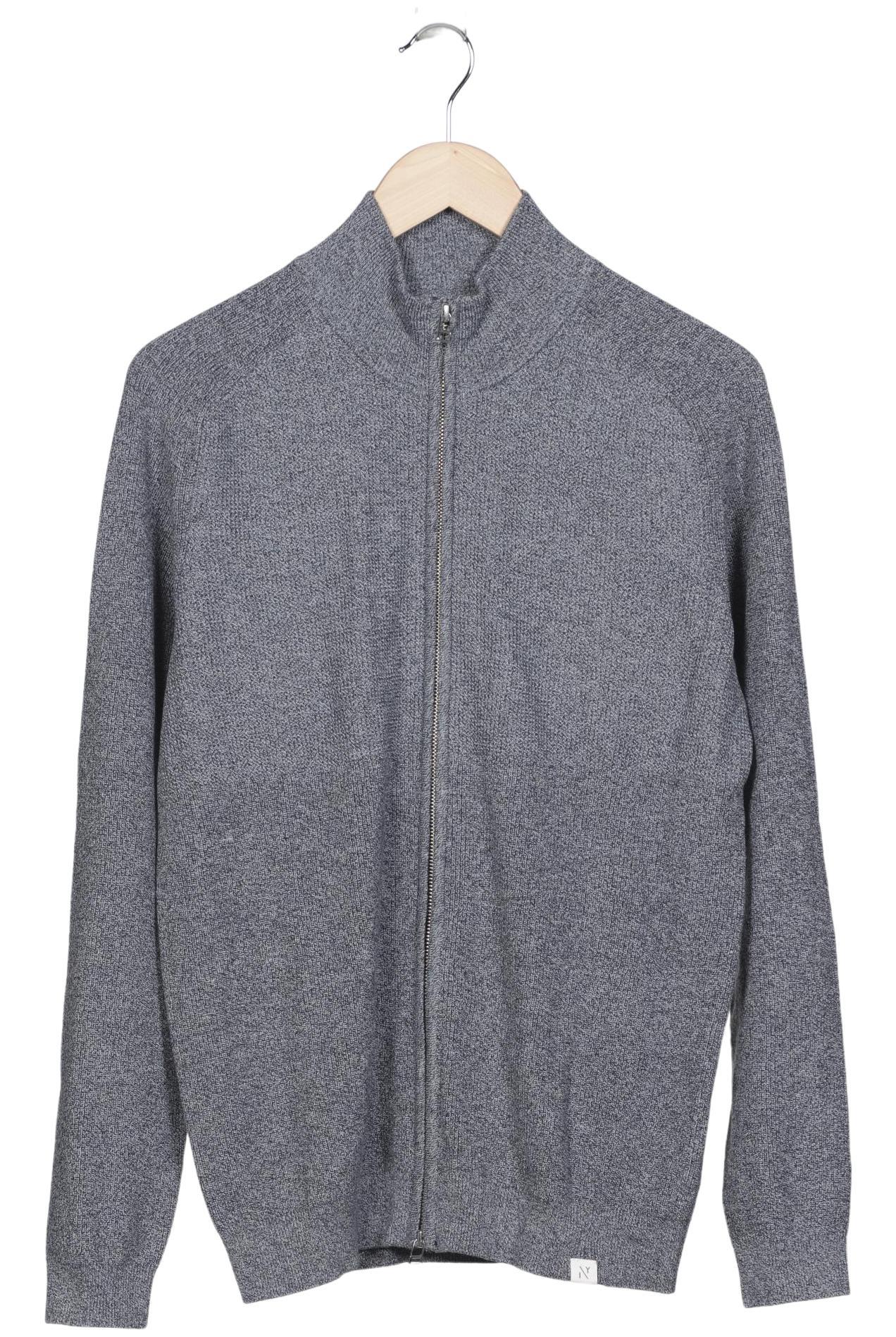 

Nowadays Herren Strickjacke, grau, Gr. 48