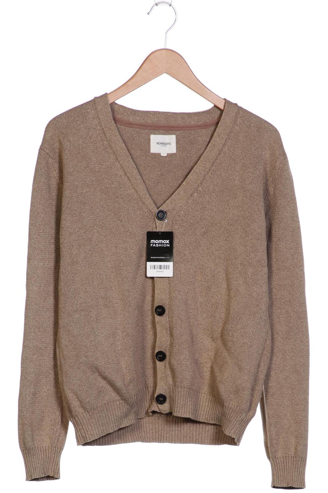

Nowadays Herren Strickjacke, beige