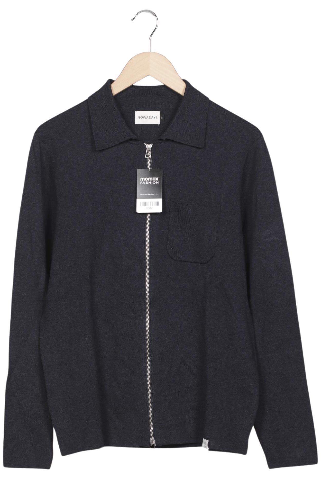 

Nowadays Herren Strickjacke, marineblau, Gr. 48