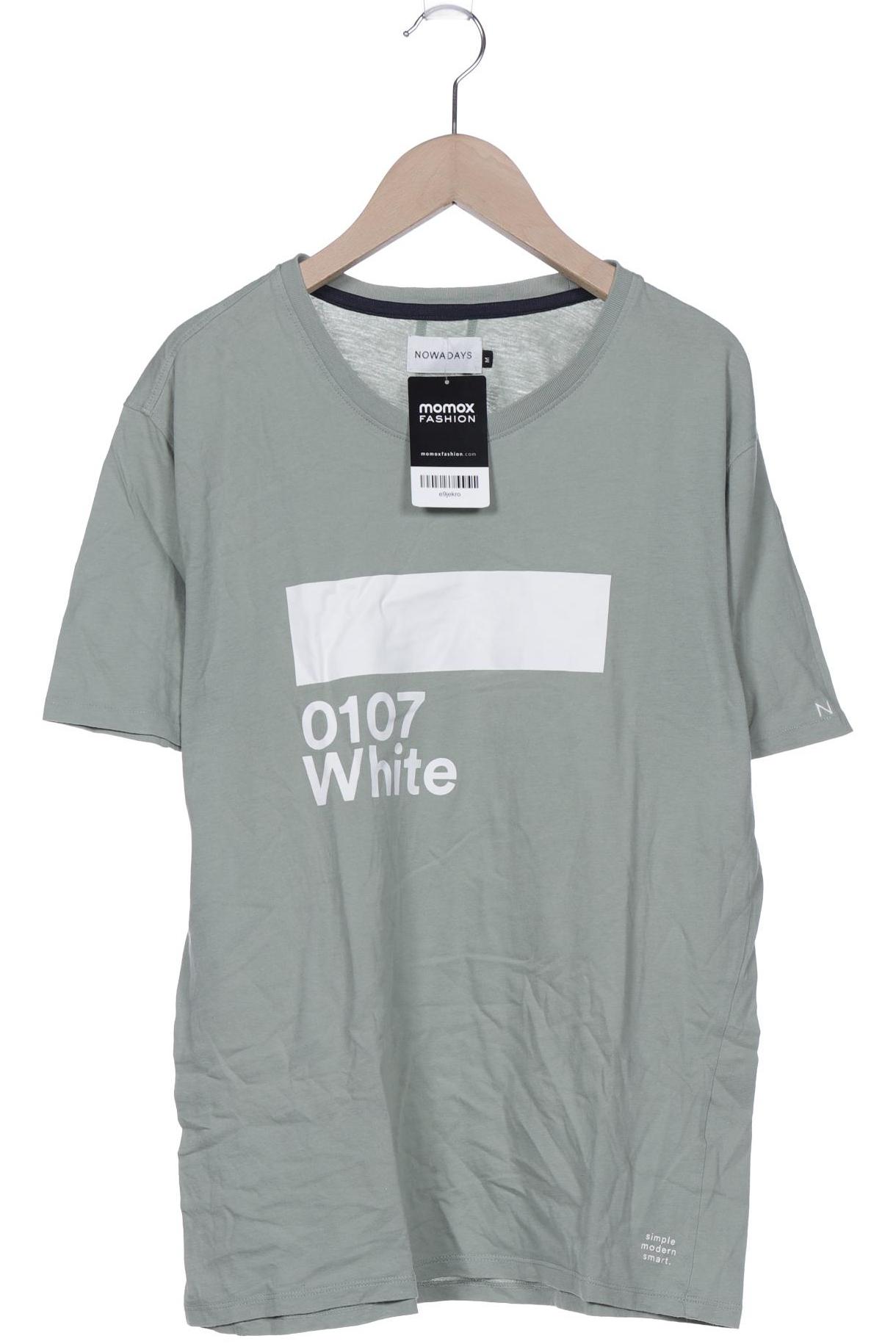 

Nowadays Herren T-Shirt, grün, Gr. 48