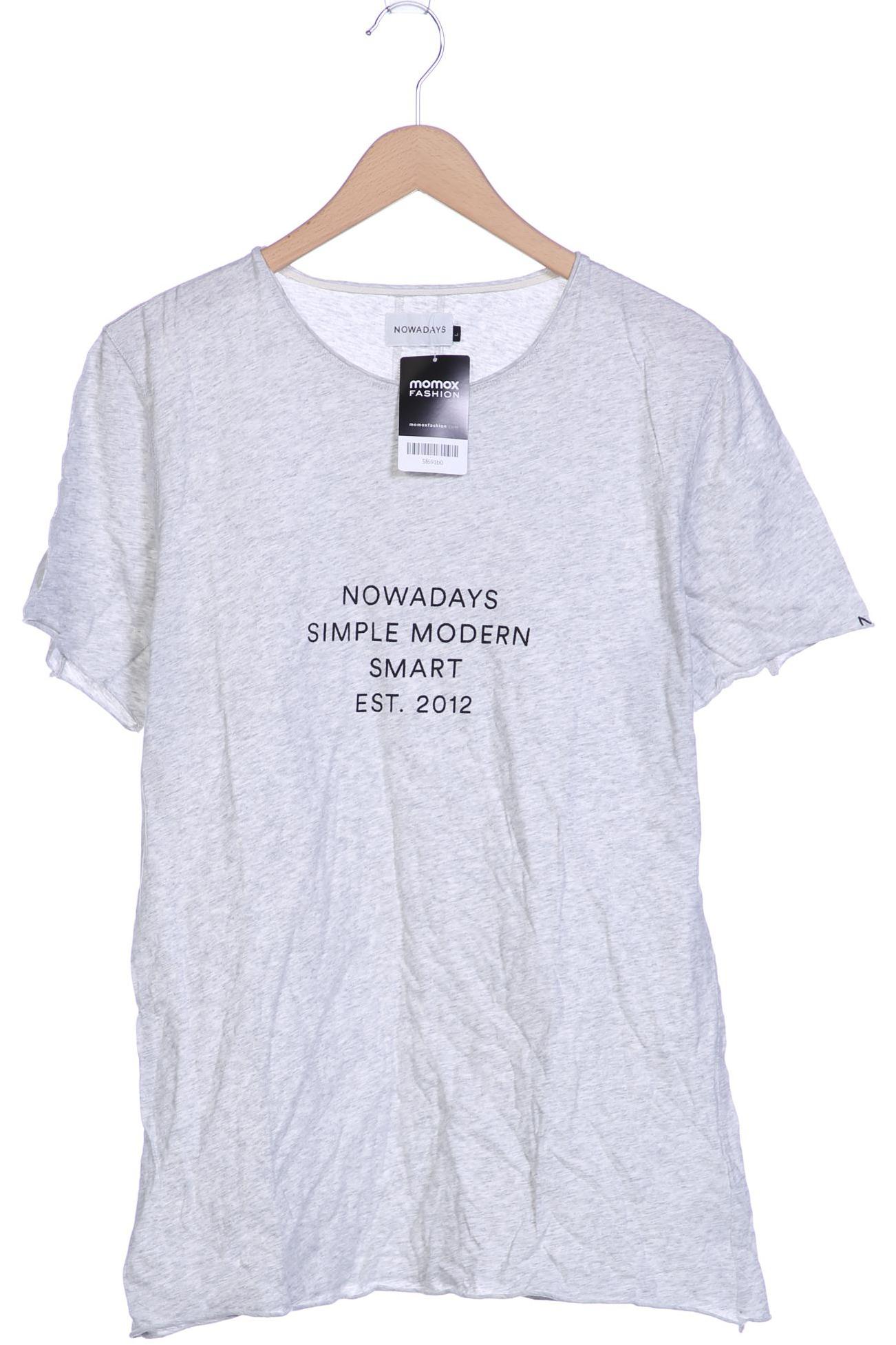 

Nowadays Herren T-Shirt, grau, Gr. 52