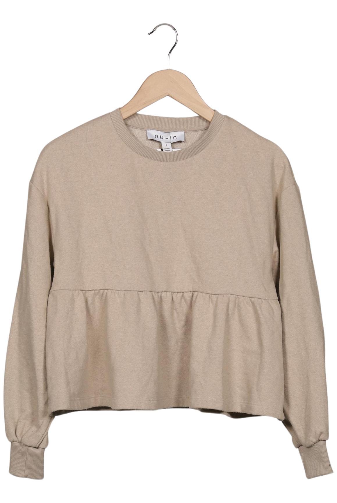

Nu-In Damen Sweatshirt, beige, Gr. 36