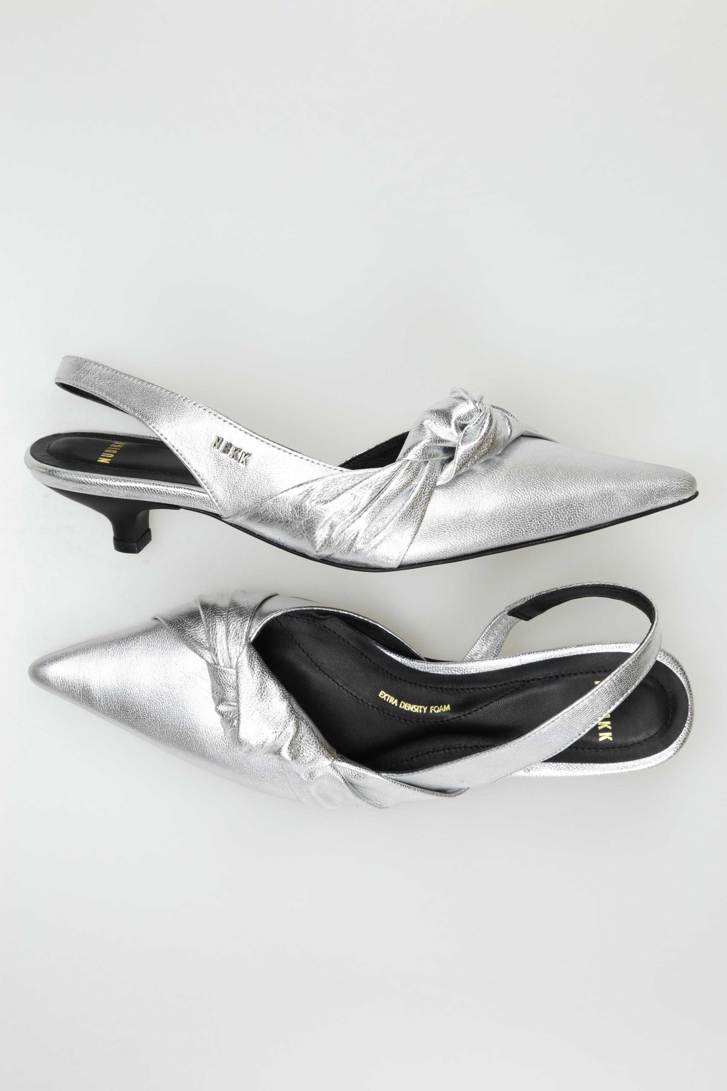 

Nubikk Damen Pumps, silber, Gr. 36