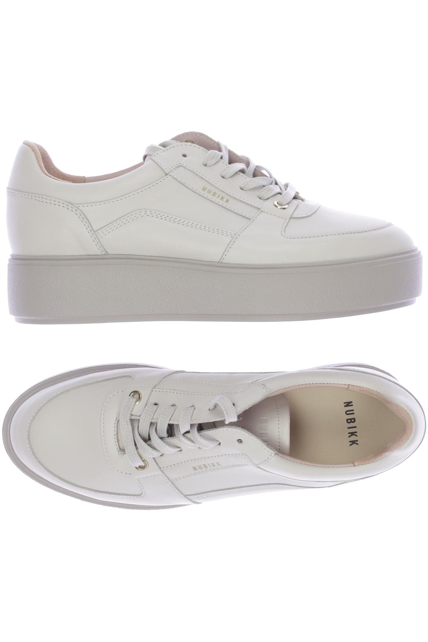 

NUBIKK Damen Sneakers, cremeweiß
