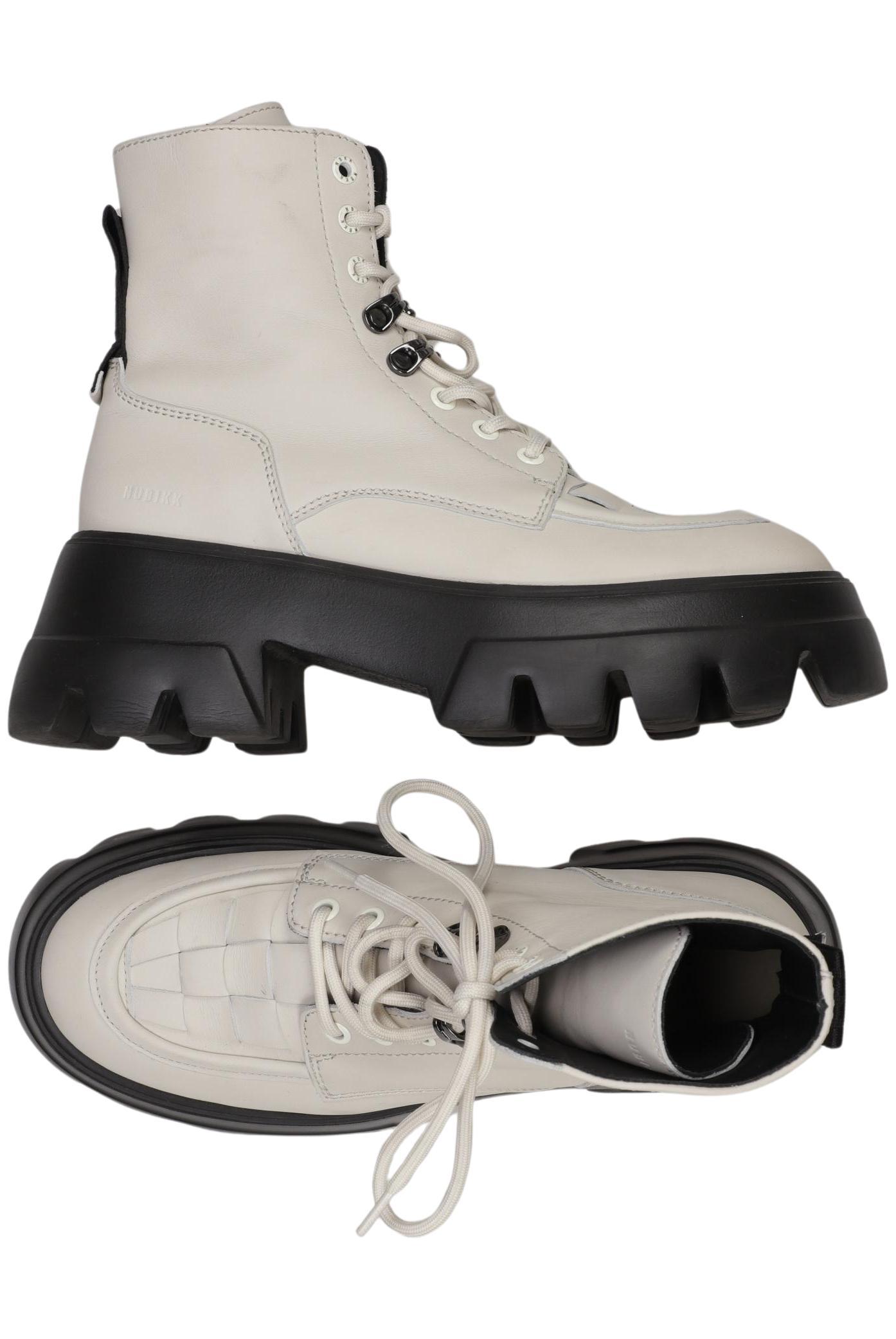 

Nubikk Damen Stiefelette, cremeweiß, Gr. 38