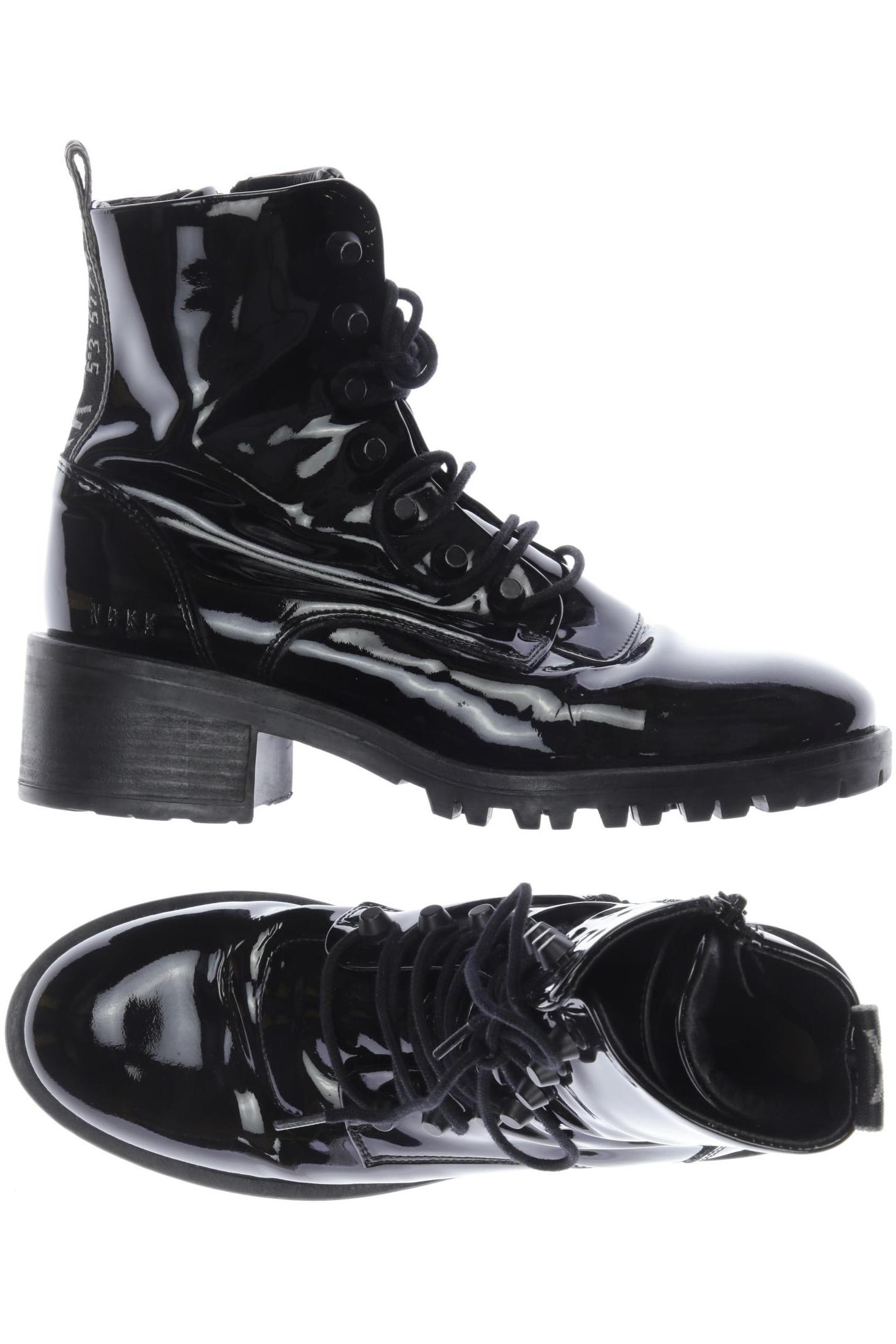 

Nubikk Damen Stiefelette, schwarz, Gr. 38