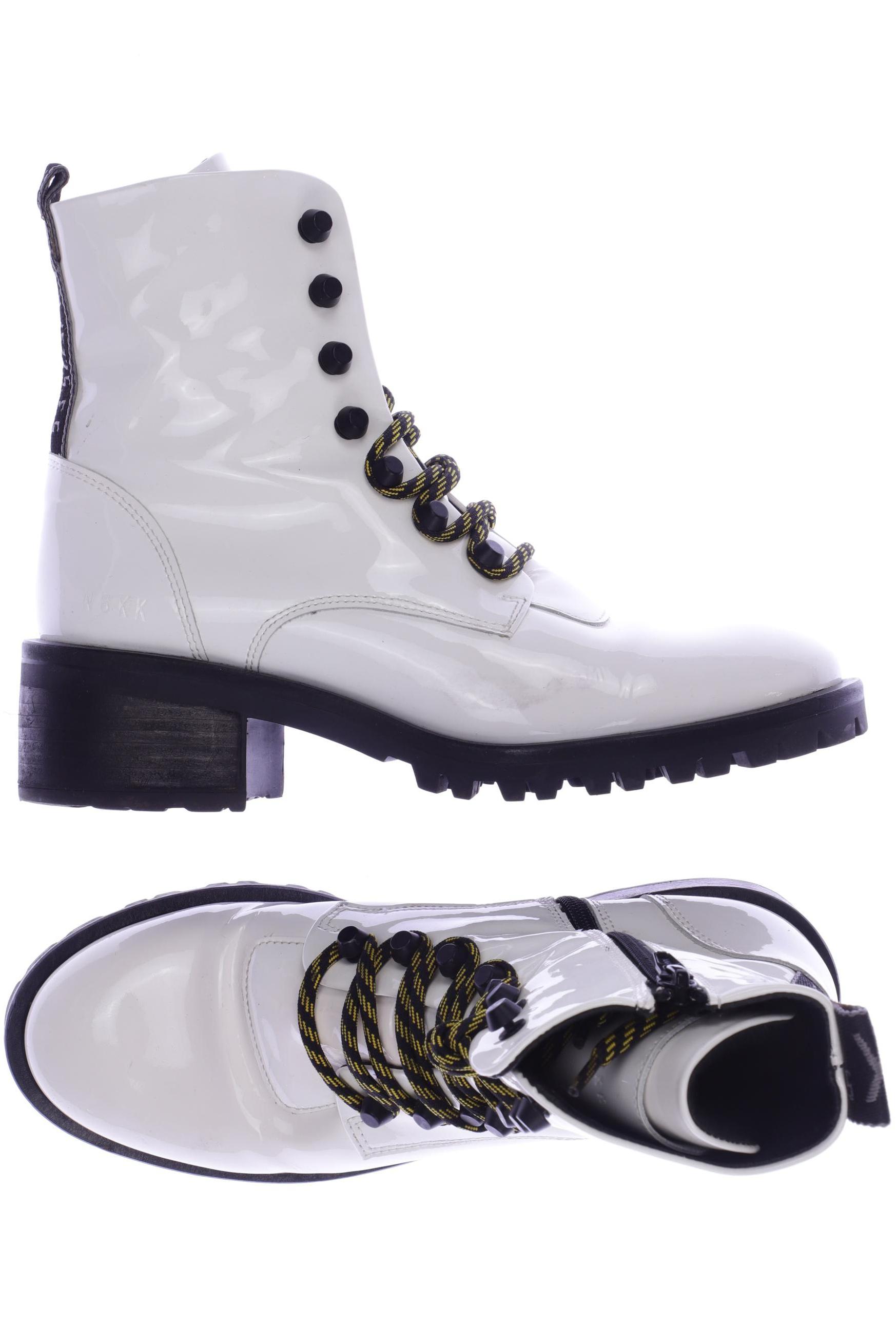 

Nubikk Damen Stiefelette, weiß, Gr. 38