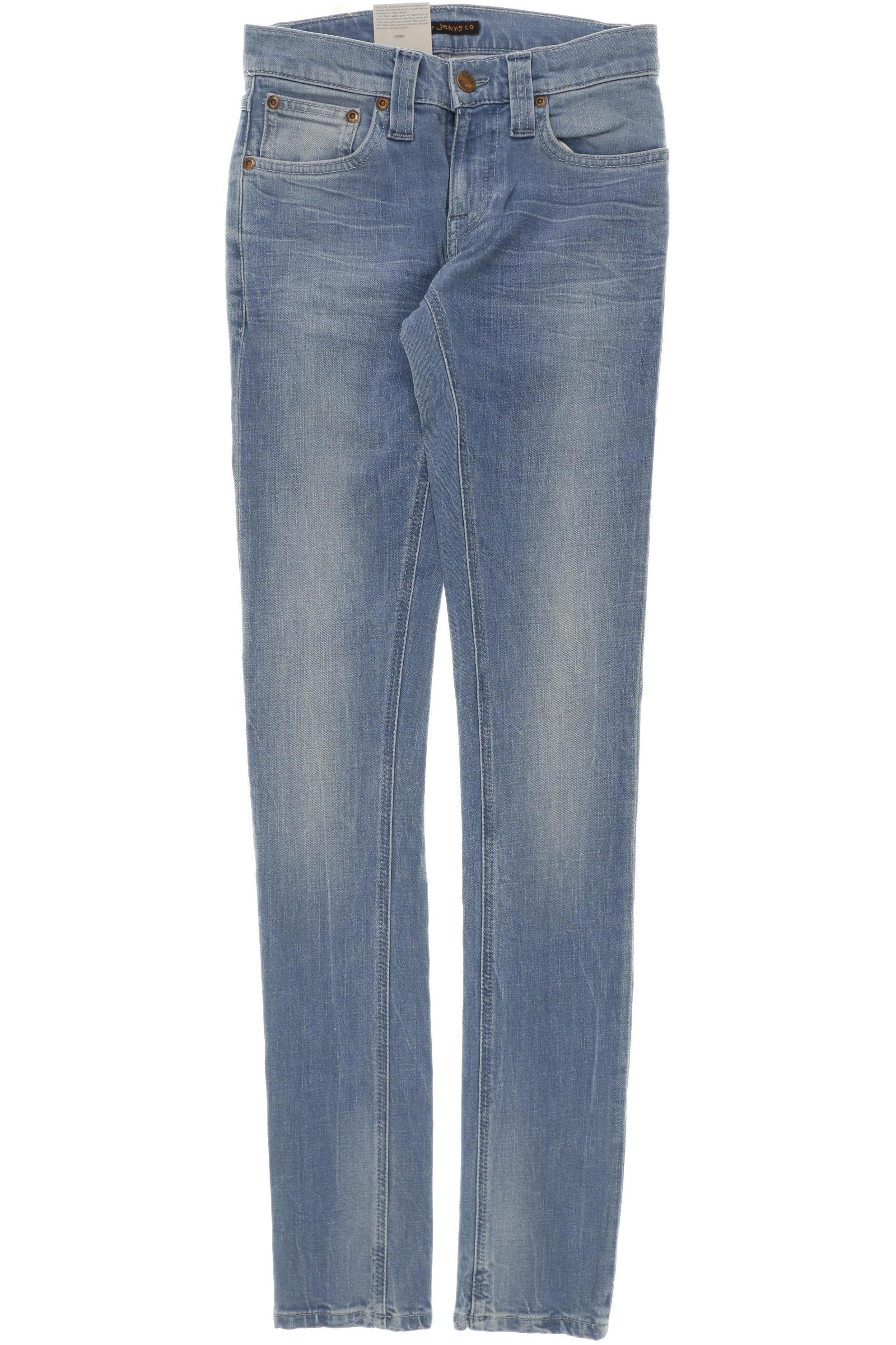 

Nudie Jeans Damen Jeans, blau, Gr. 24