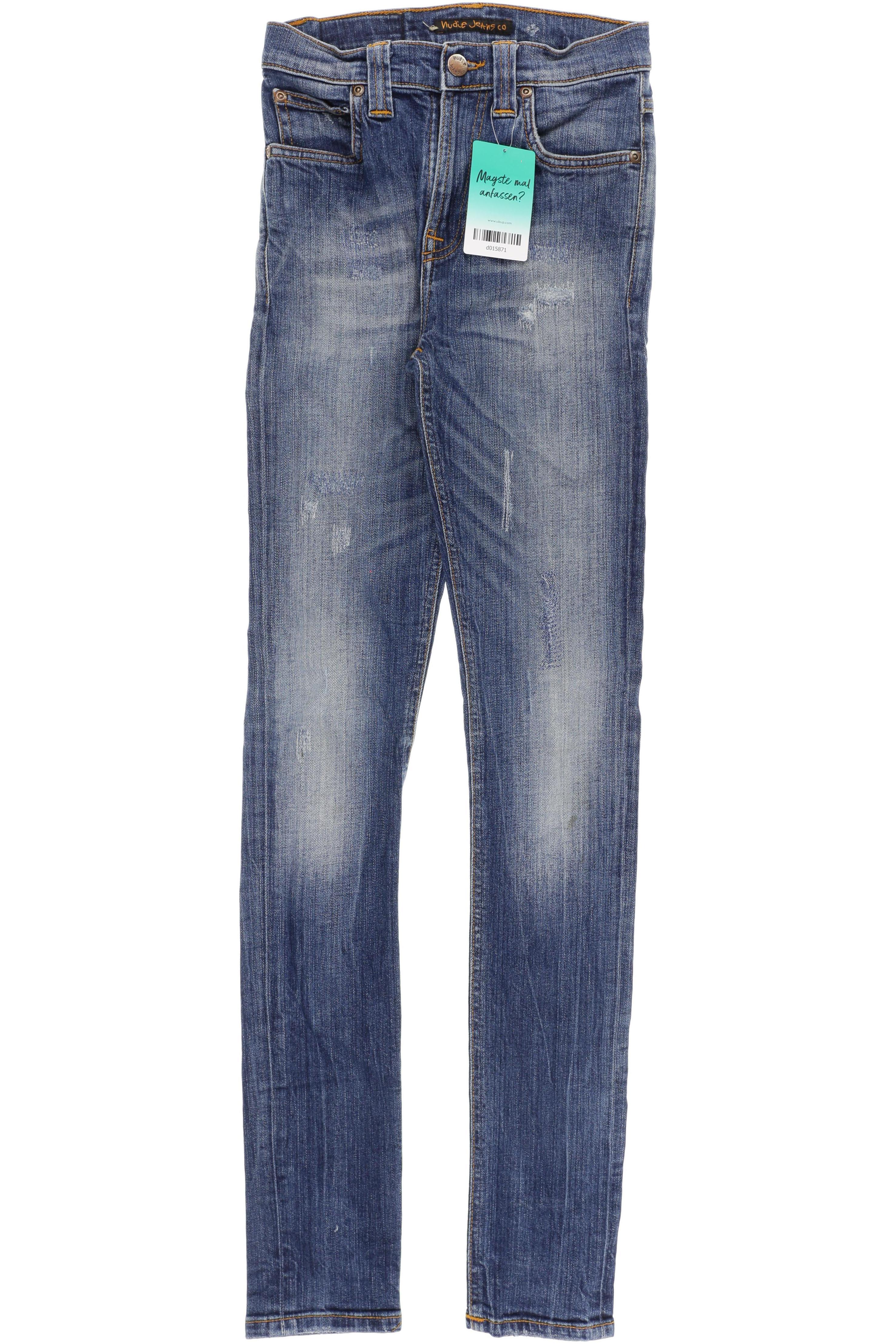 

Nudie Jeans Damen Jeans, blau, Gr. 25