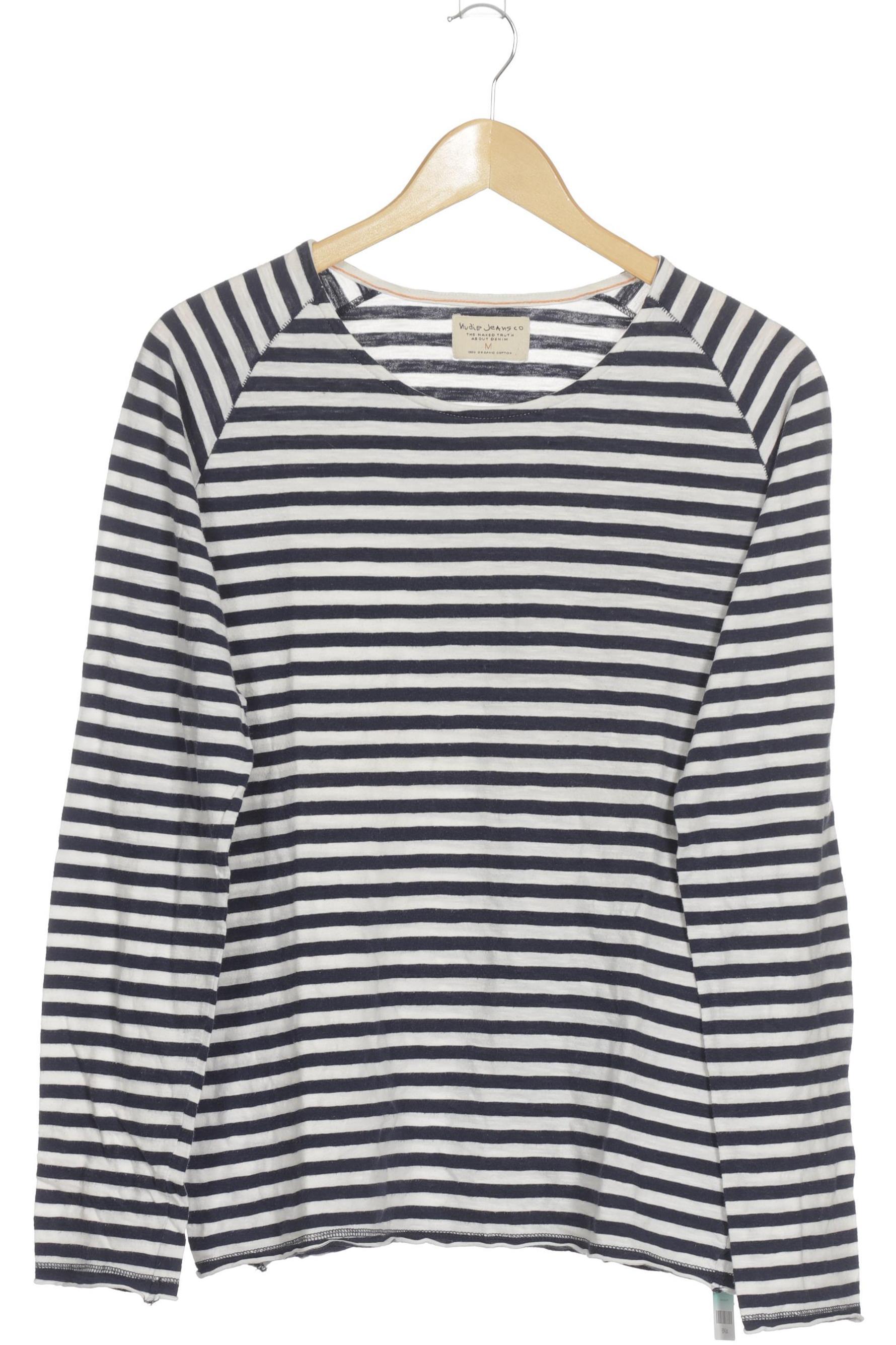 

Nudie Jeans Herren Langarmshirt, blau, Gr.