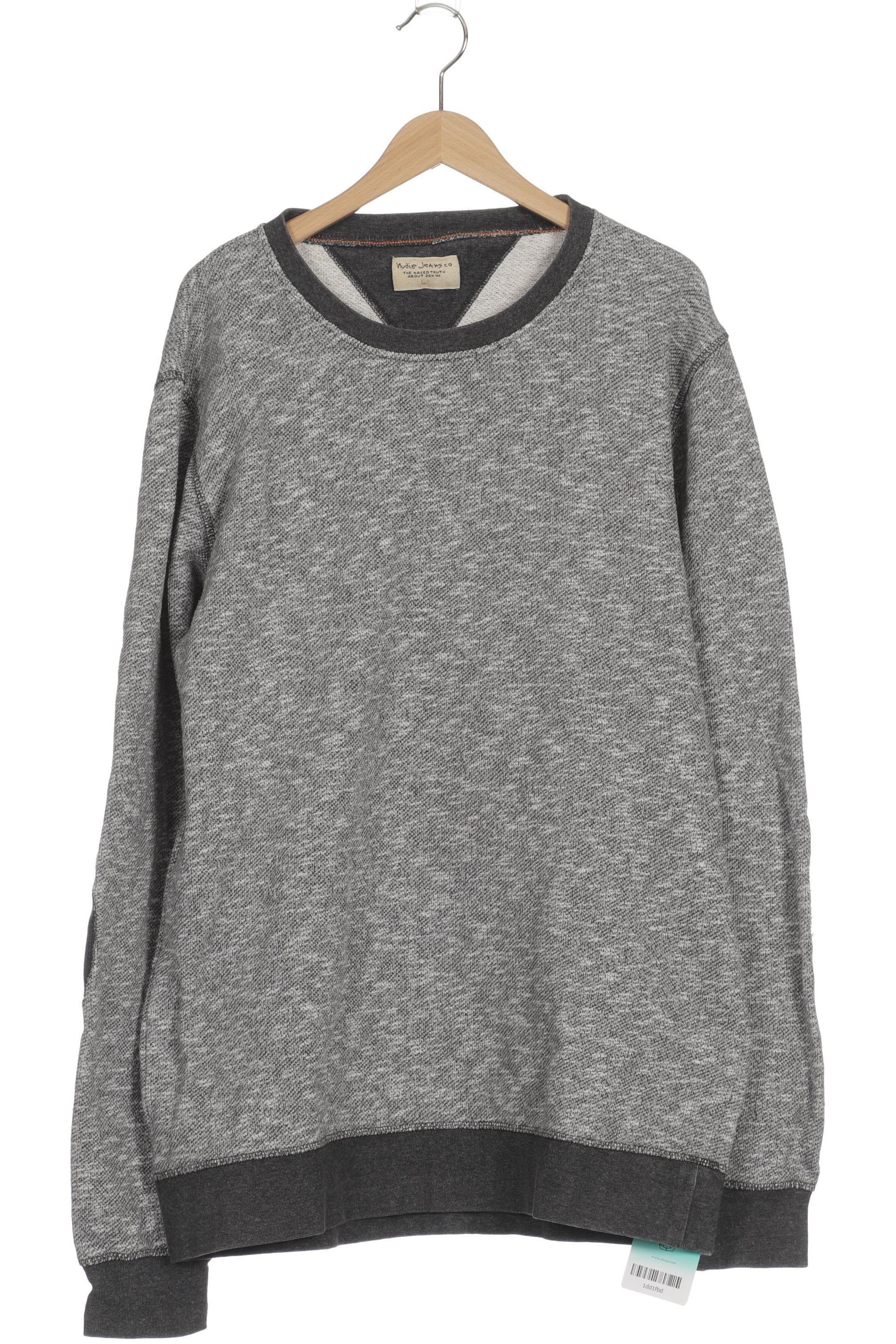 

Nudie Jeans Herren Sweatshirt, grau, Gr.