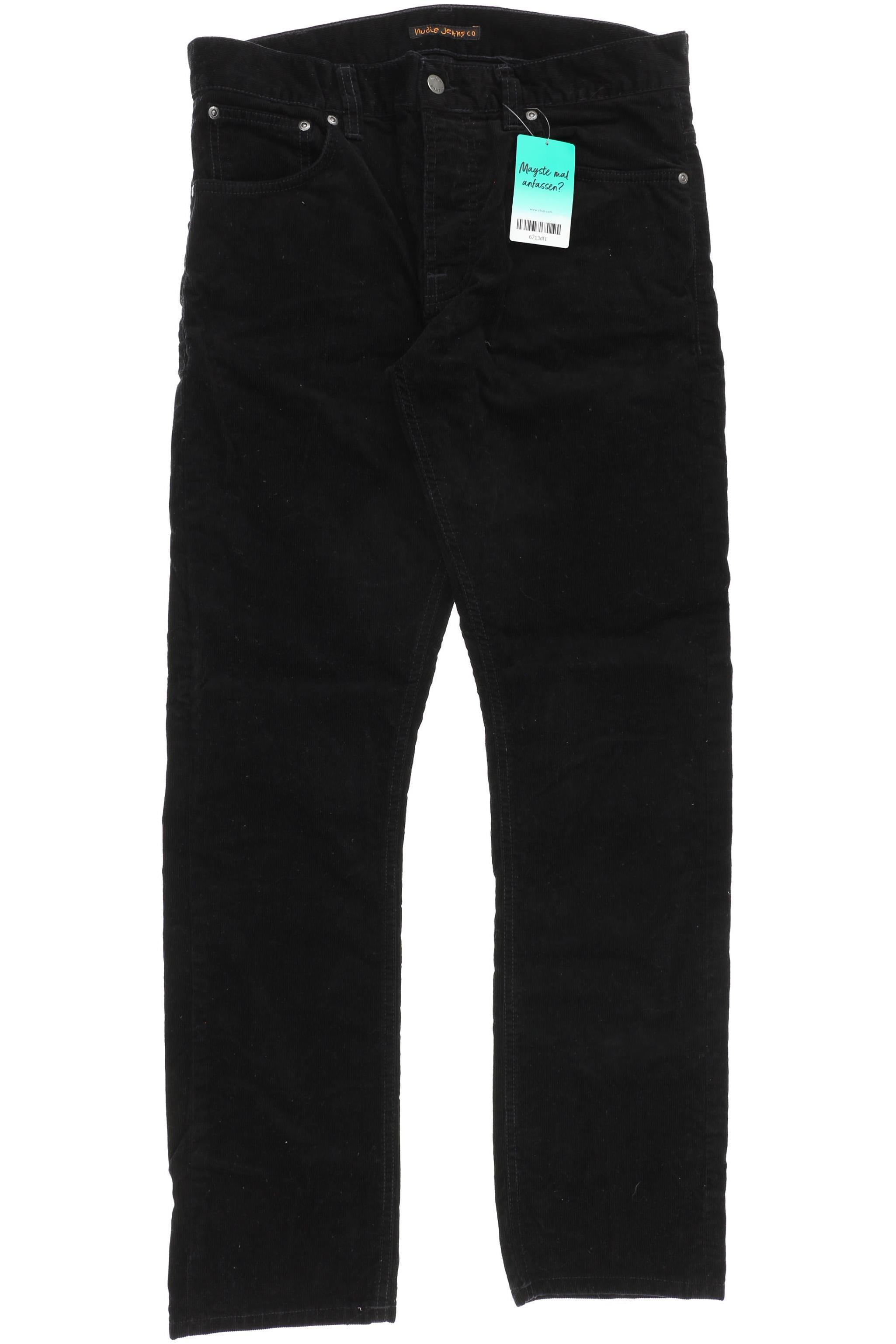Thumbnail - Nudie Jeans Herren Stoffhose, schwarz, Gr. 32