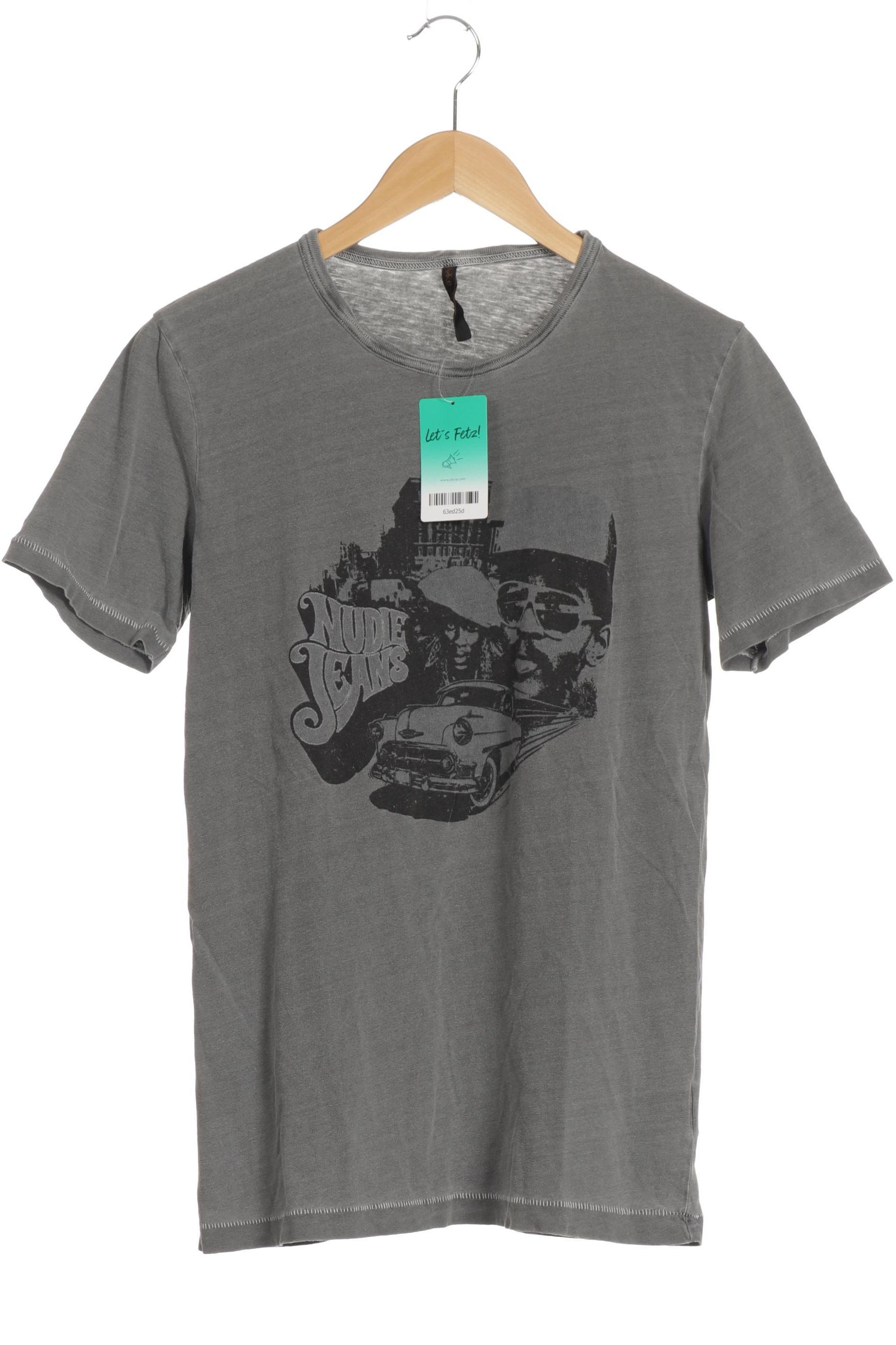 

Nudie Jeans Herren T-Shirt, grau, Gr.