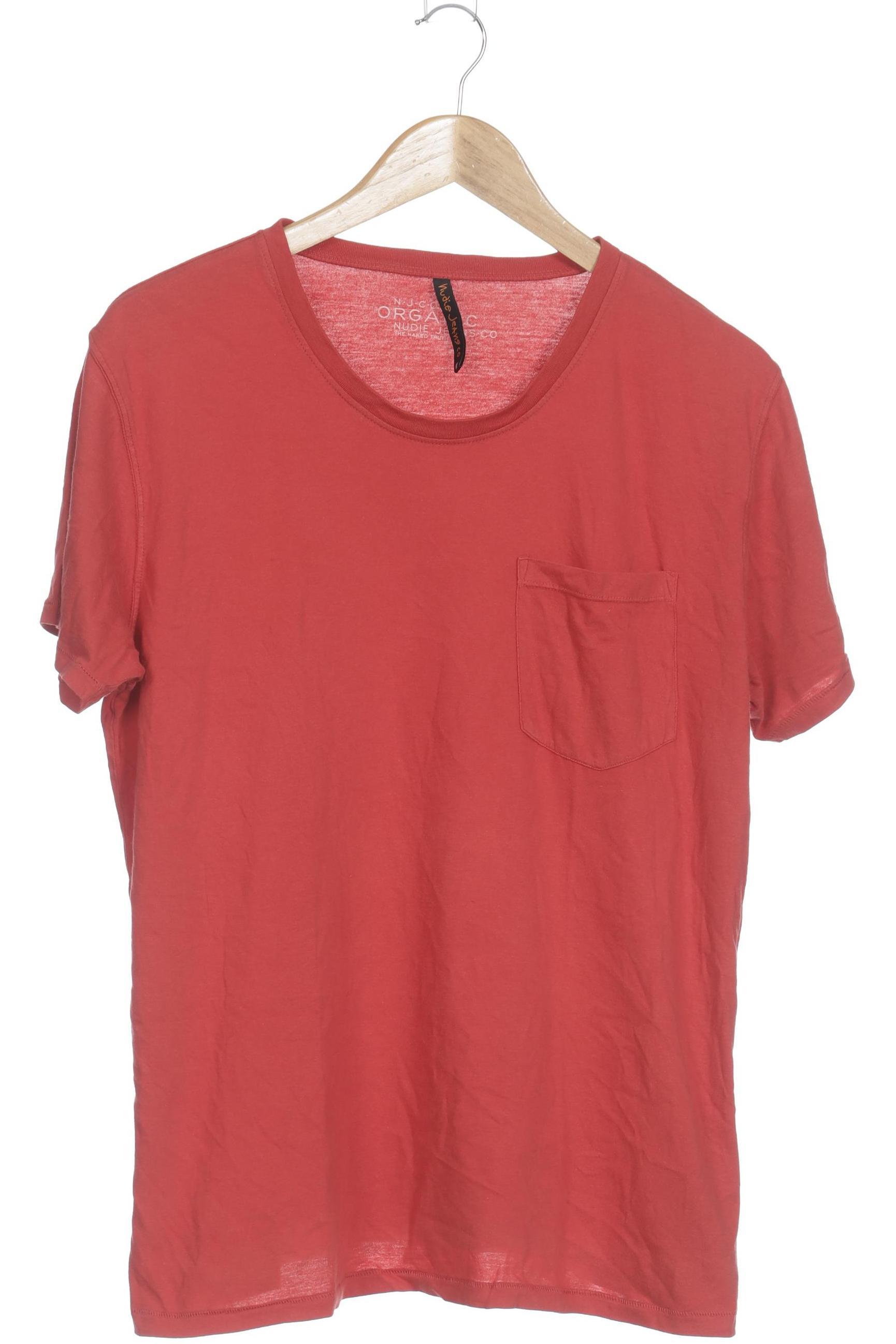 

Nudie Jeans Herren T-Shirt, rot, Gr.